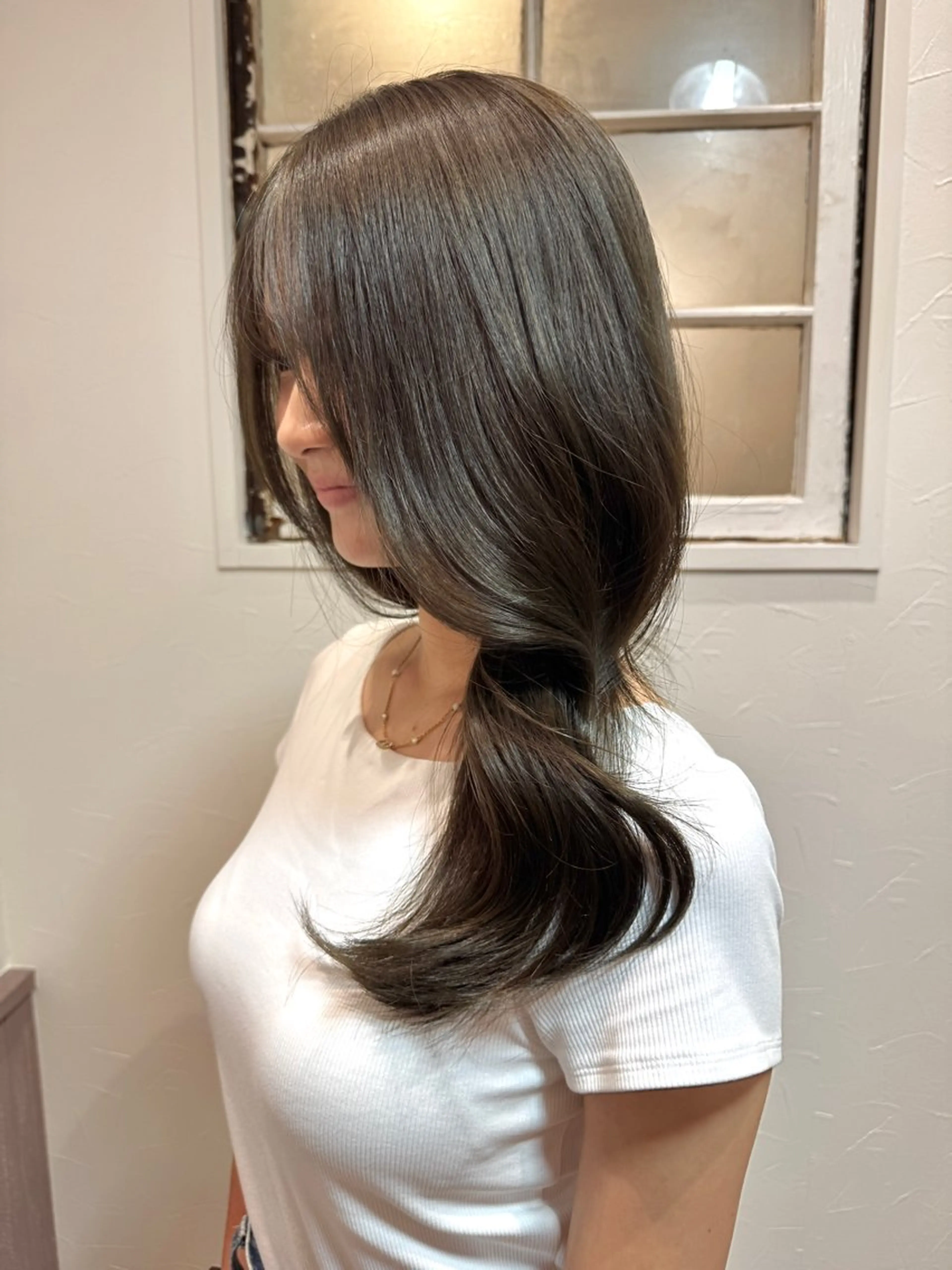 カラー カット ヘアカラー トリートメント 矢場町/ダブルカラー /レイヤー/アリサのヘアスタイル