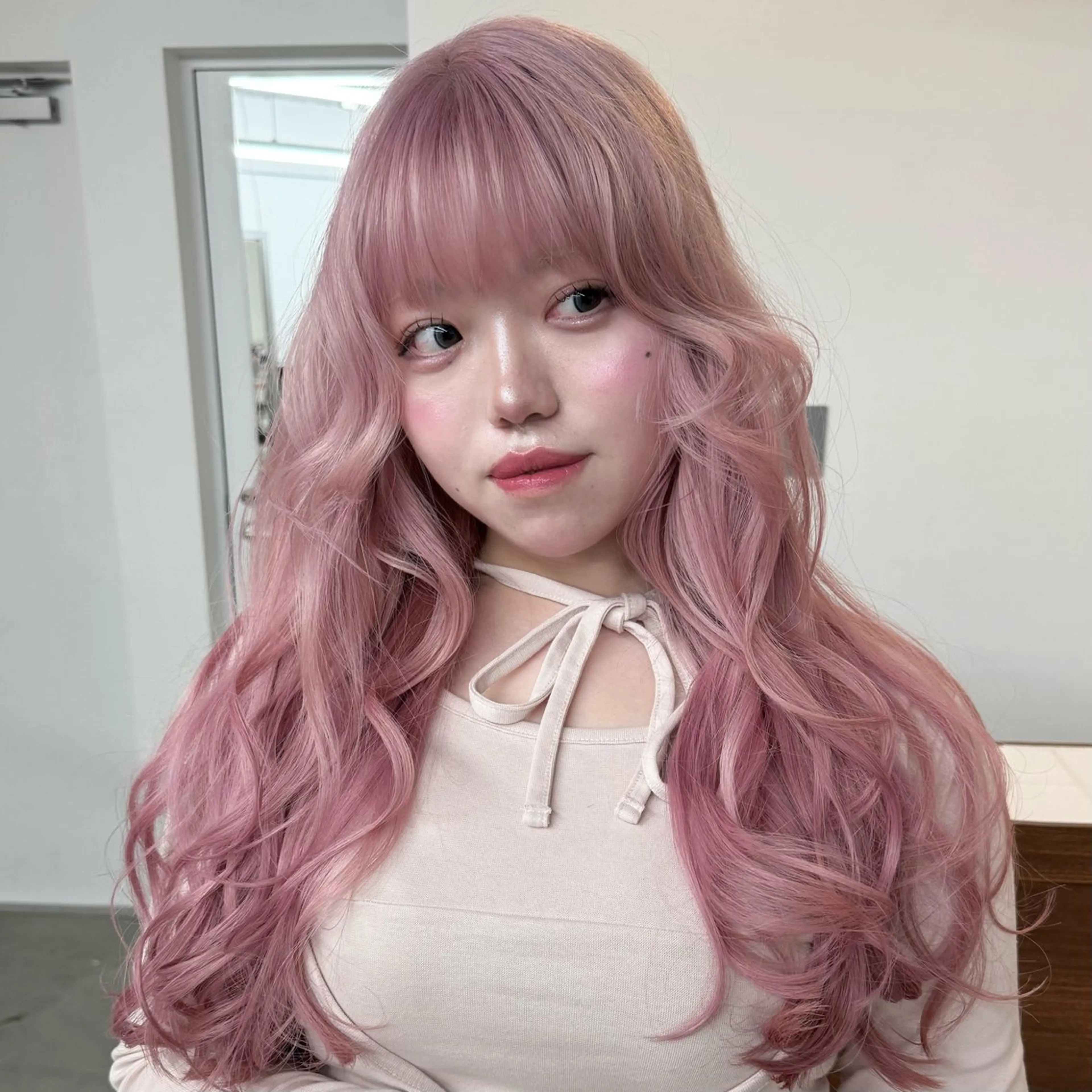 カラー エクステモデル募集 💗大阪梅田/川上のヘアスタイル