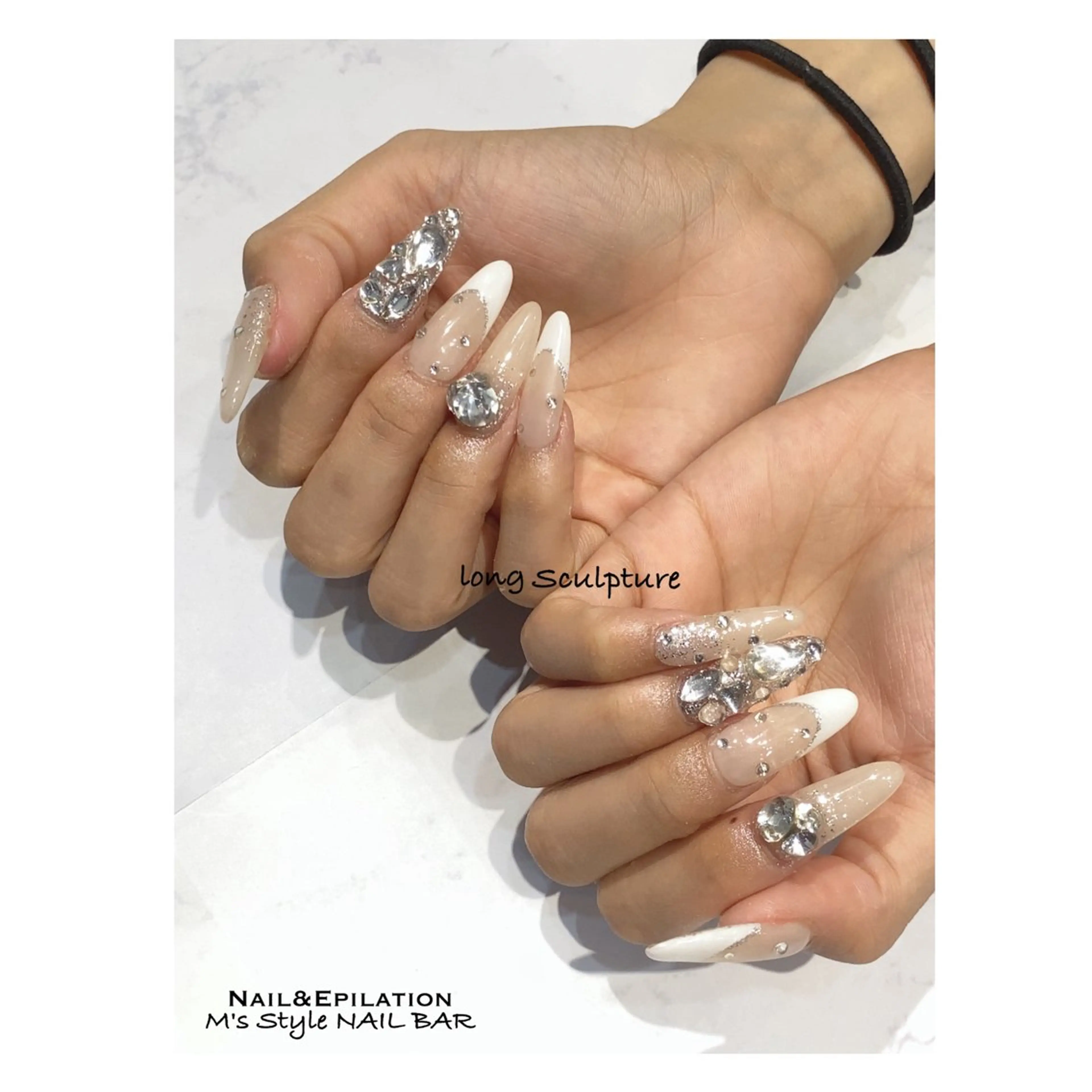 ネイル 成人式 フットネイル フレンチネイル ジェルネイル 韓国ネイル ハンドネイル M's Style NAIL BARのネイルデザイン