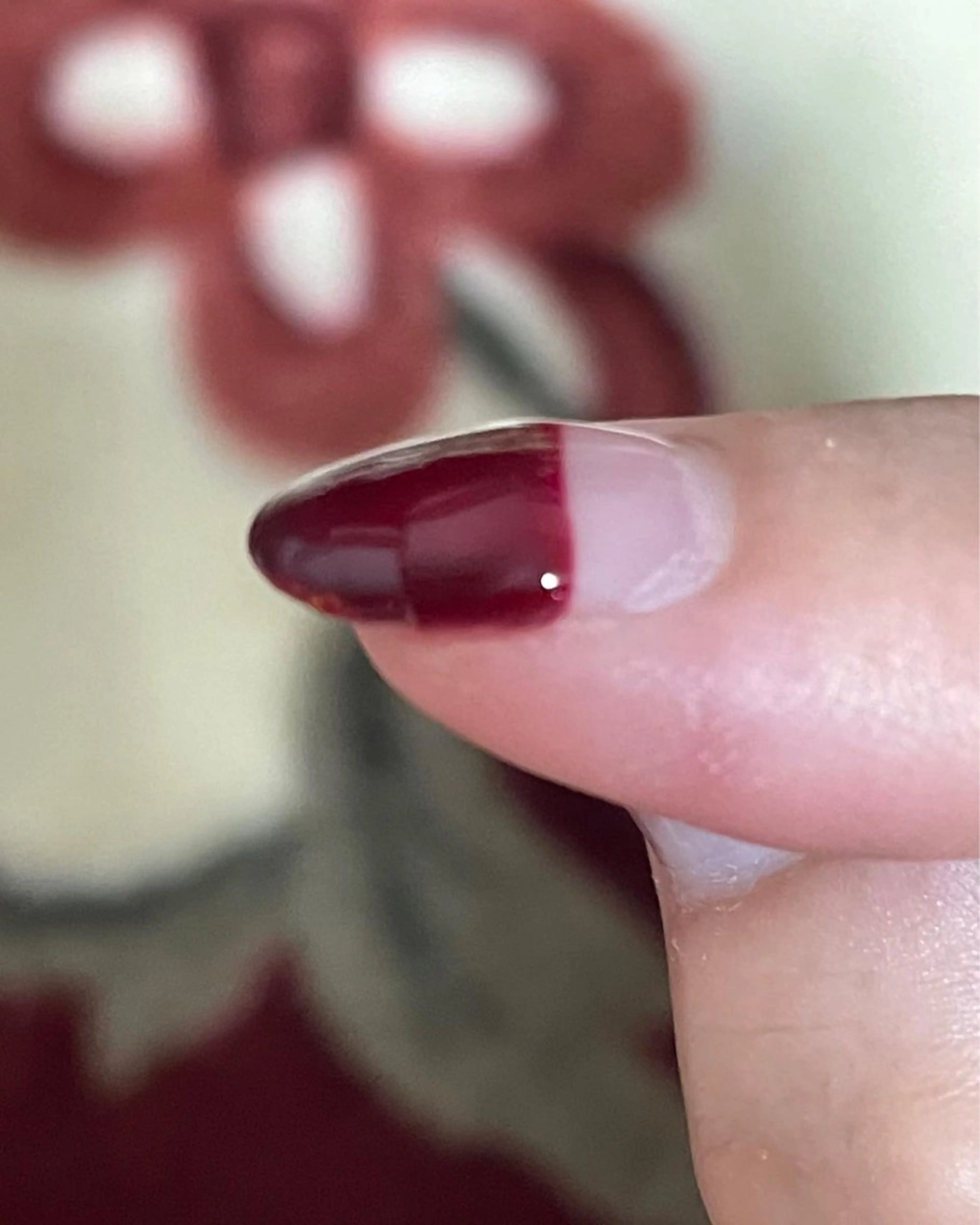 他店ネイルのリペアの写真