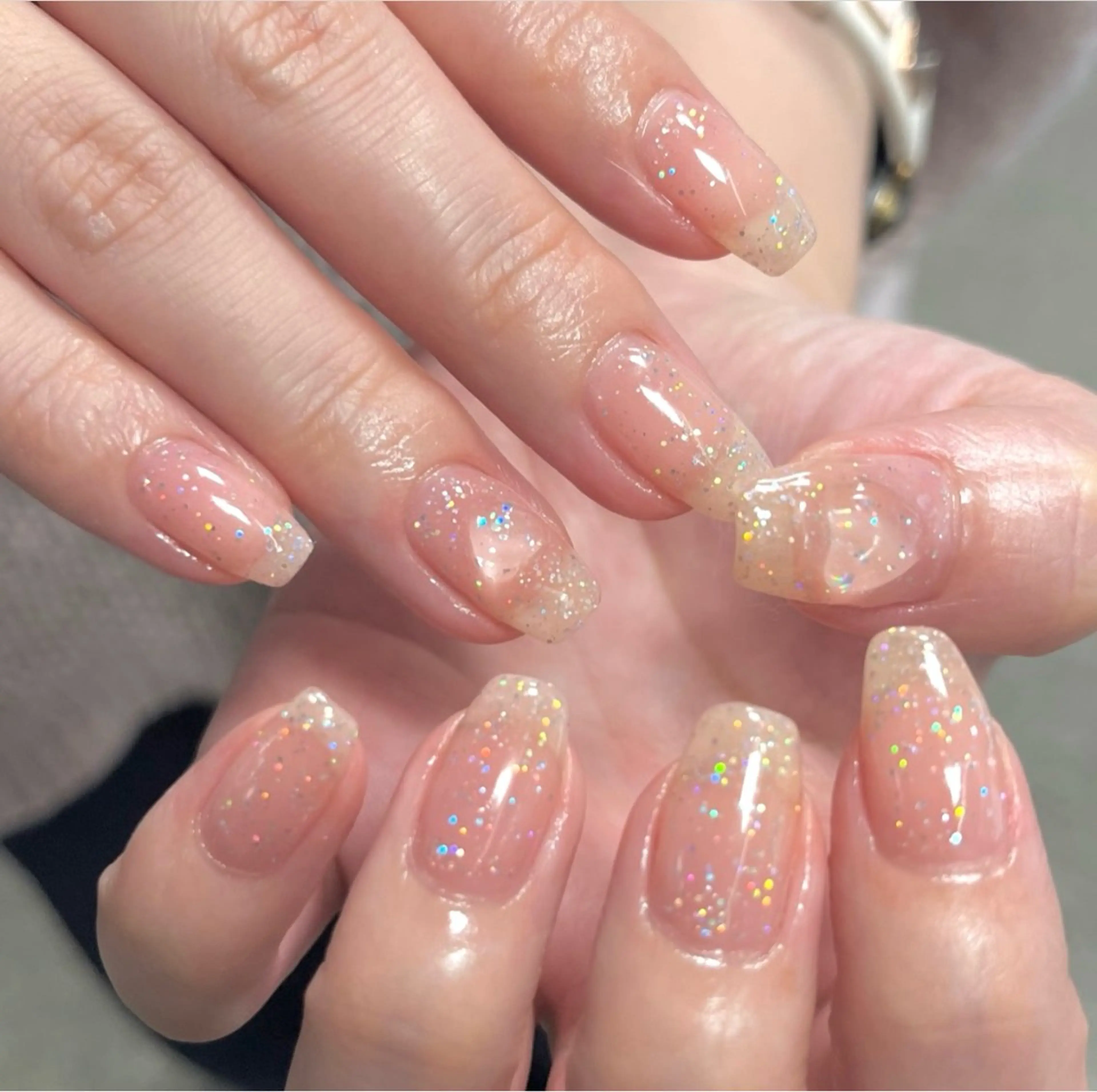 ネイル ワンカラーネイル 生井 優花のネイルデザイン