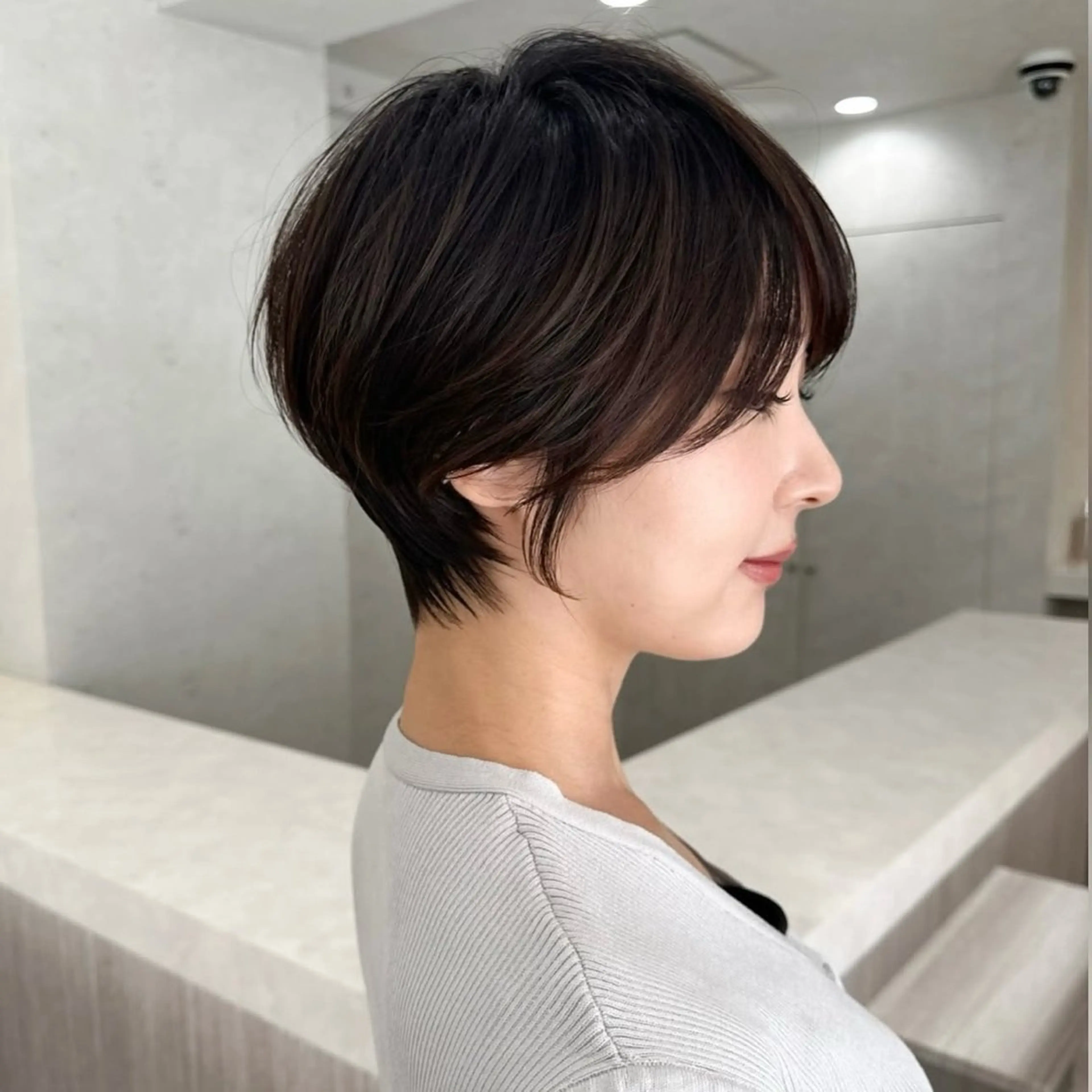 ショート 艶カラー/ヘアセット 着付け　ふうか　渋谷のヘアスタイル