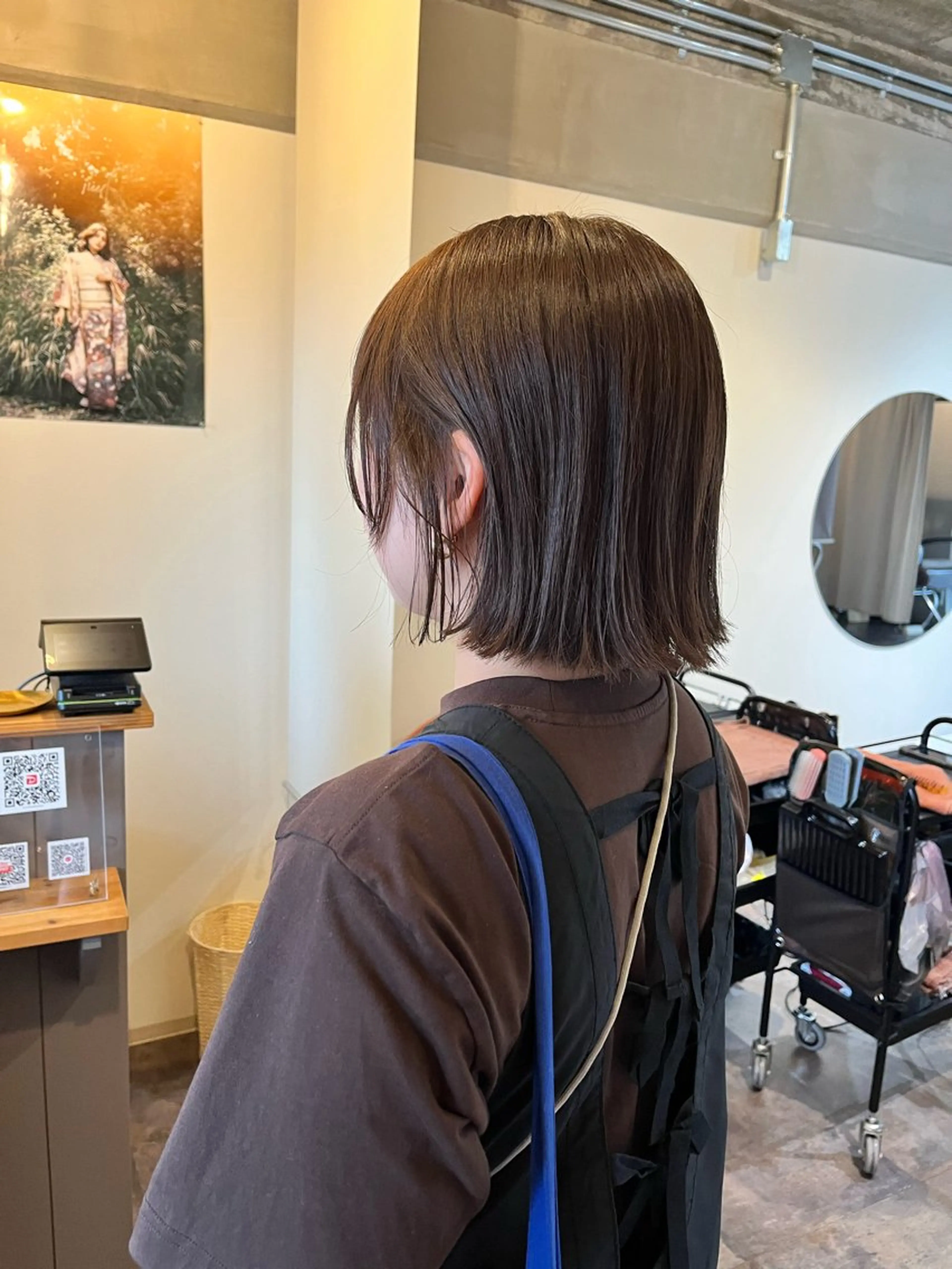 ショート カラー ブラウンカラー 伊藤 由季のヘアスタイル