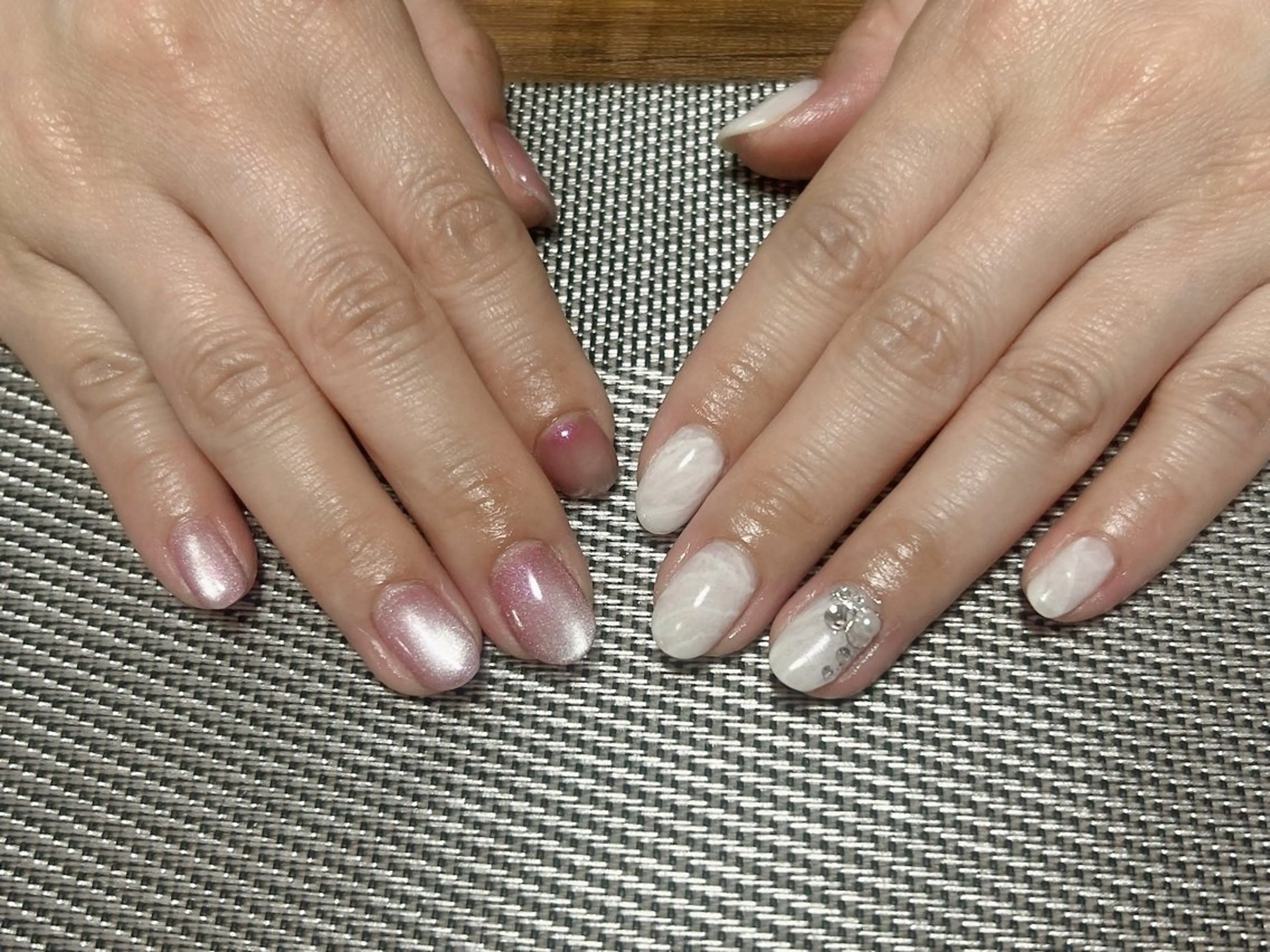 ネイル 大理石ネイル(マーブル) ハンドネイル i nailのネイルデザイン