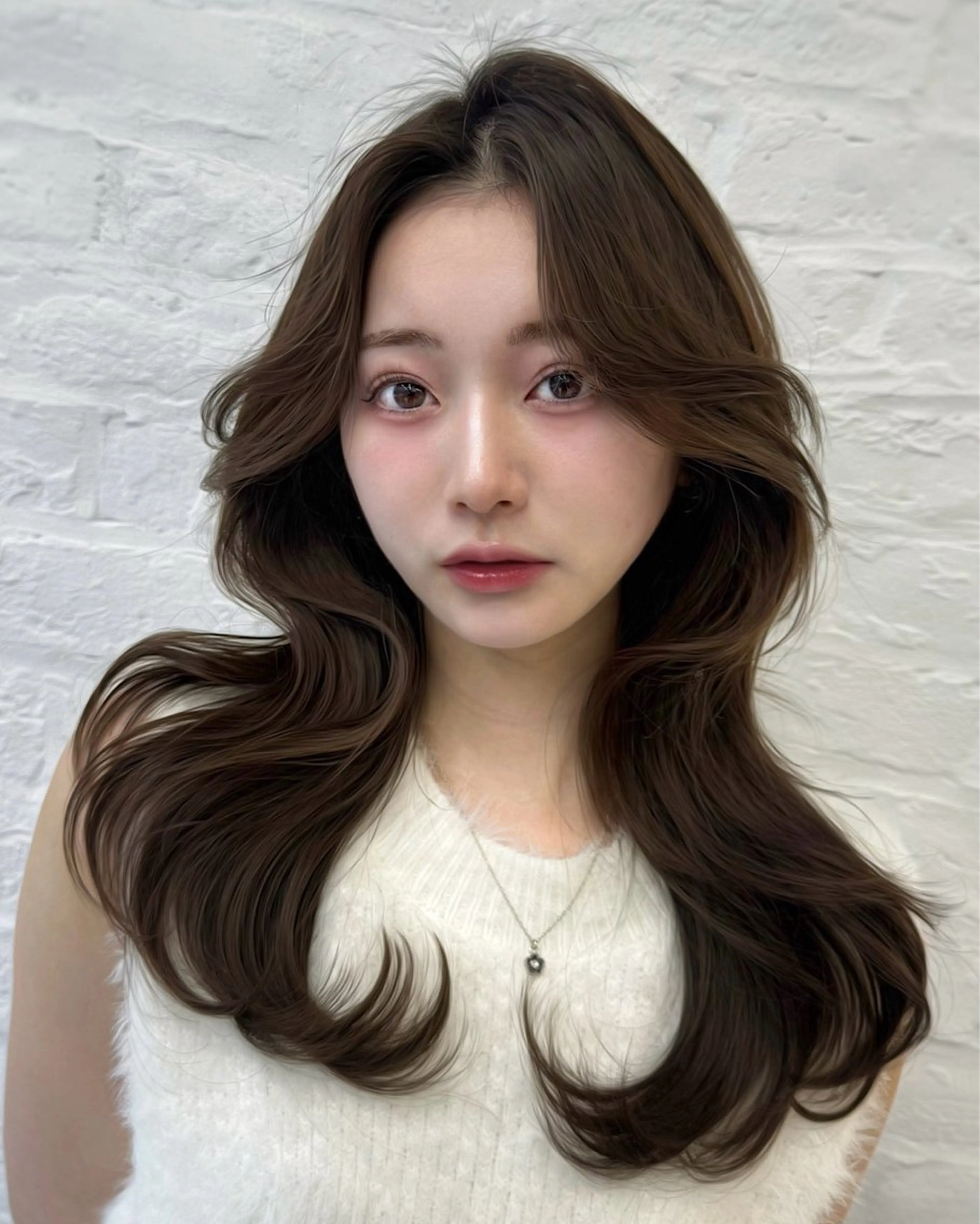 セミロング 映える顔まわり/前髪 特化 💗 ユキマのヘアスタイル