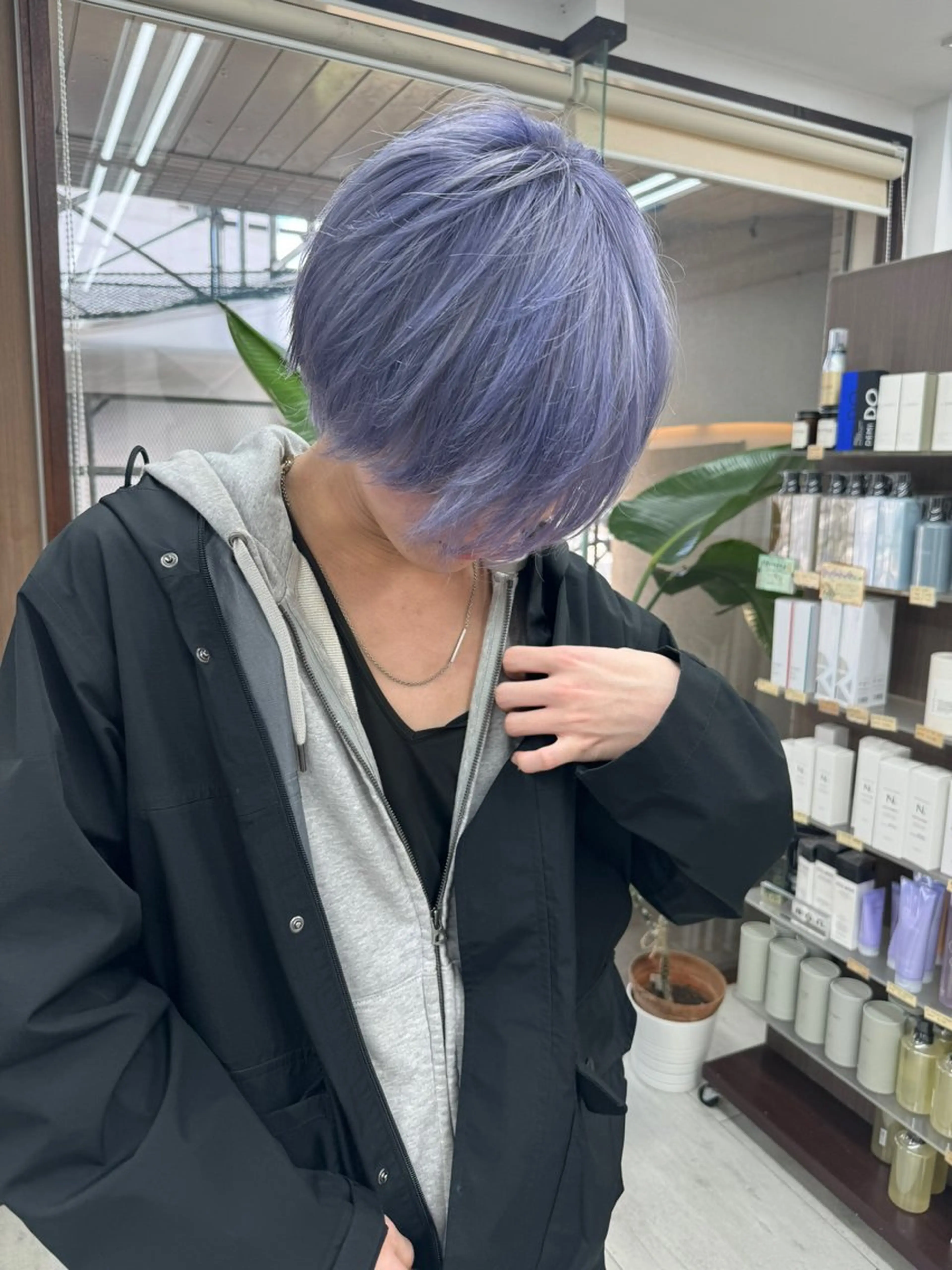 ショート メンズ カット ヘアカラー トリートメント カラー職人/上川原 雄飛のヘアスタイル