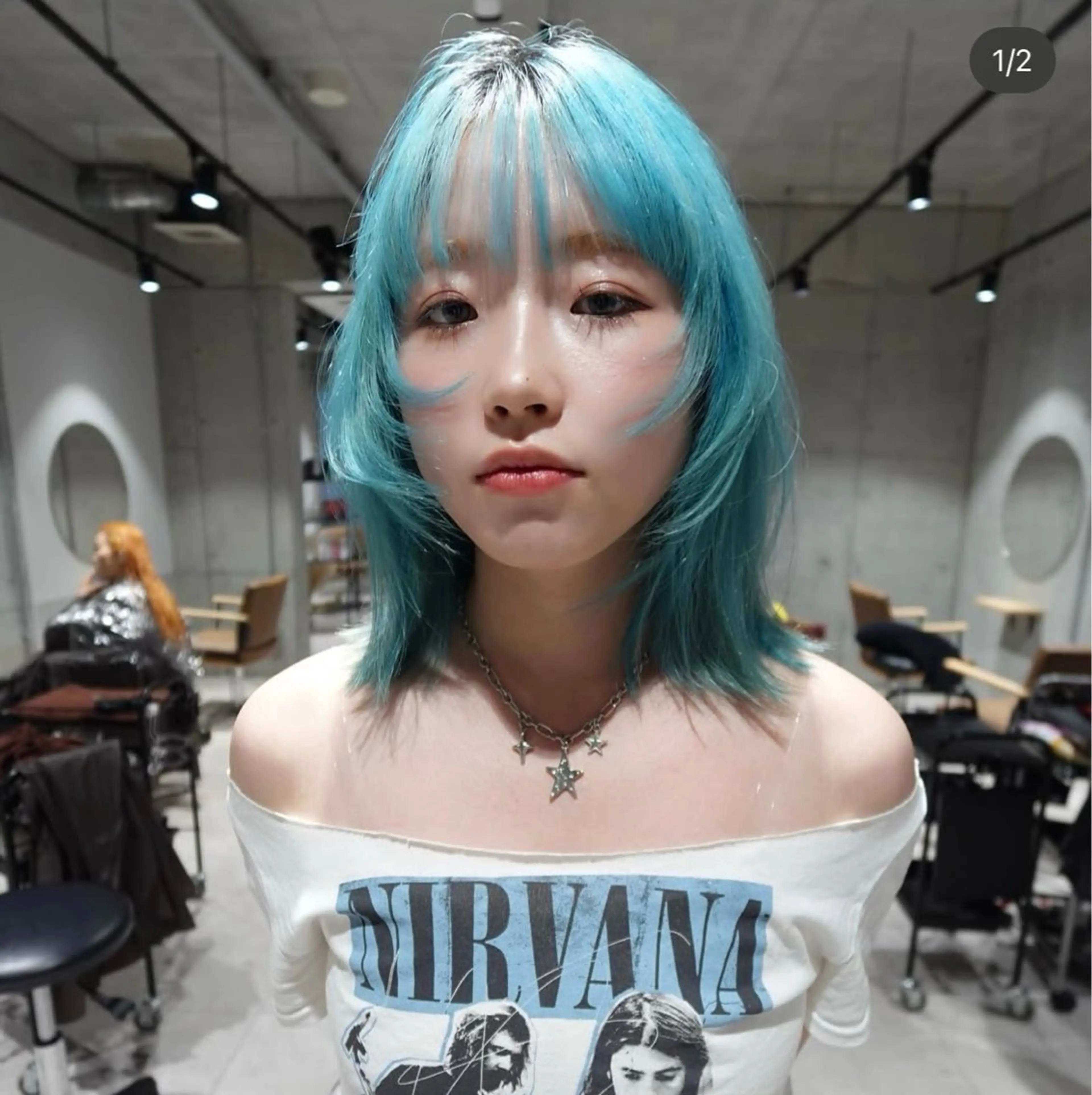 ショート ヘアカラー トリートメント udaハイトーン /ボブ/レイヤーのヘアスタイル