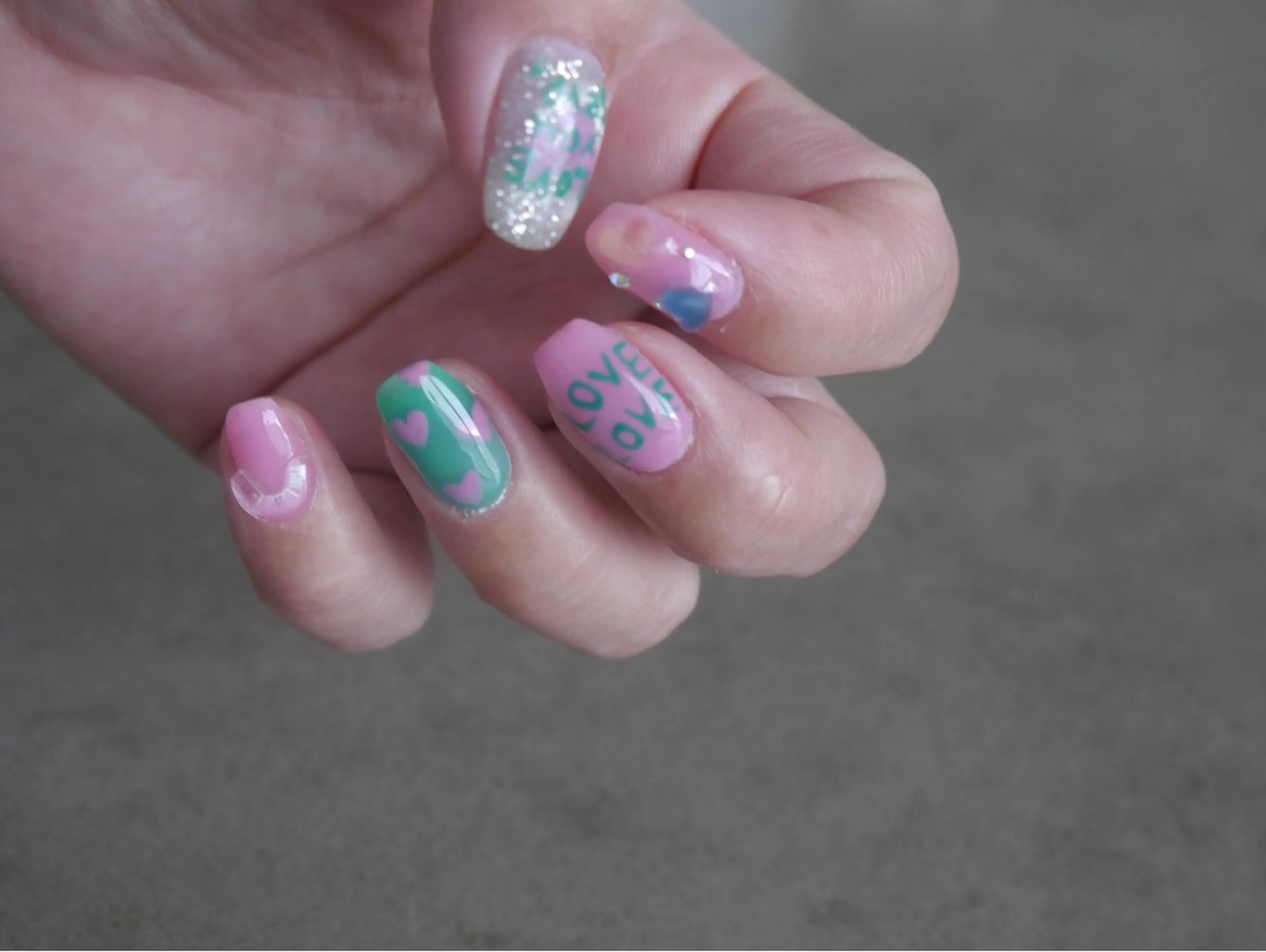 ネイル 𐂃 colorer𐂃のネイルデザイン