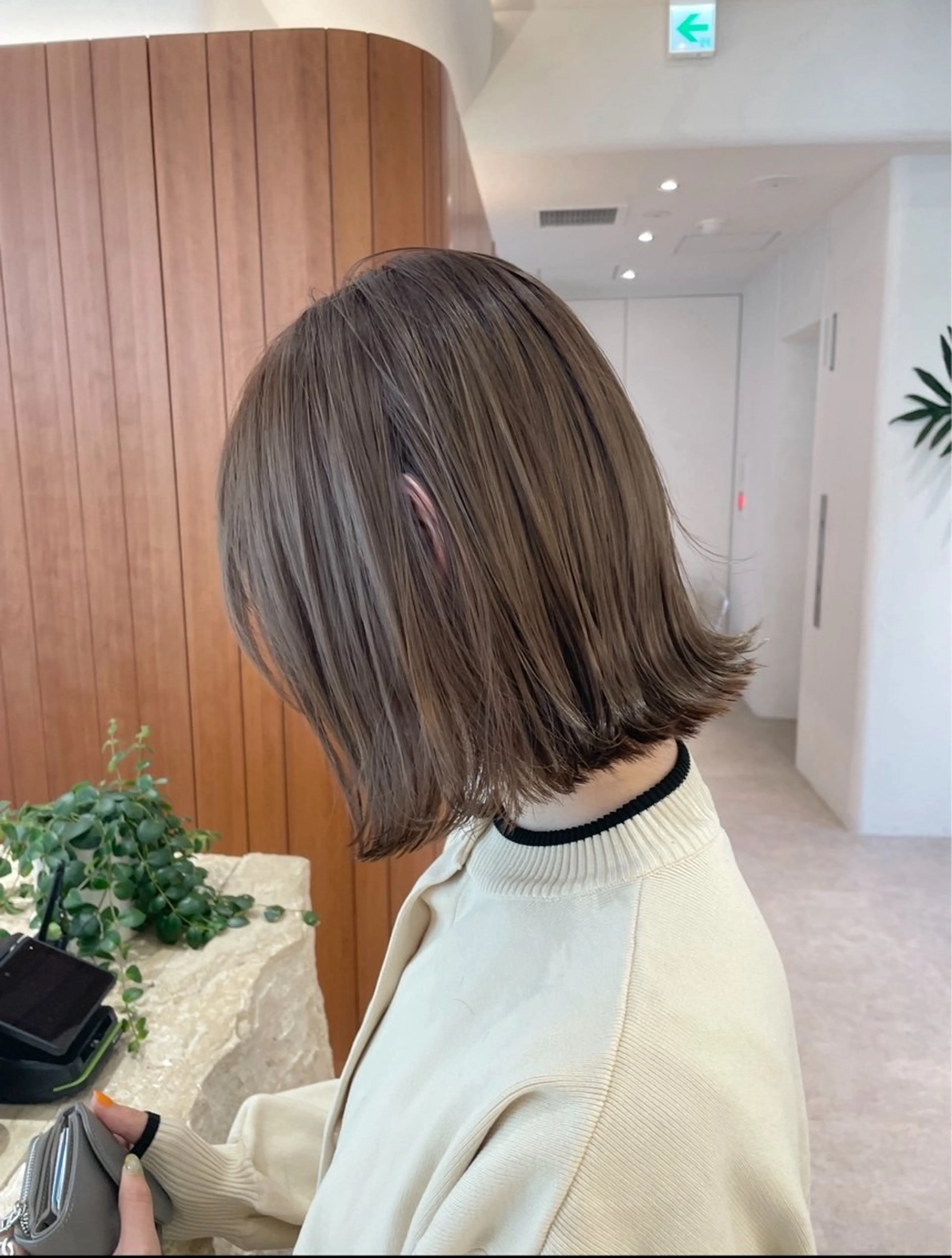 ショート カラー カット ヘアカラー トリートメント 田中航平/渋谷ボブ/ レイヤーボブのヘアスタイル