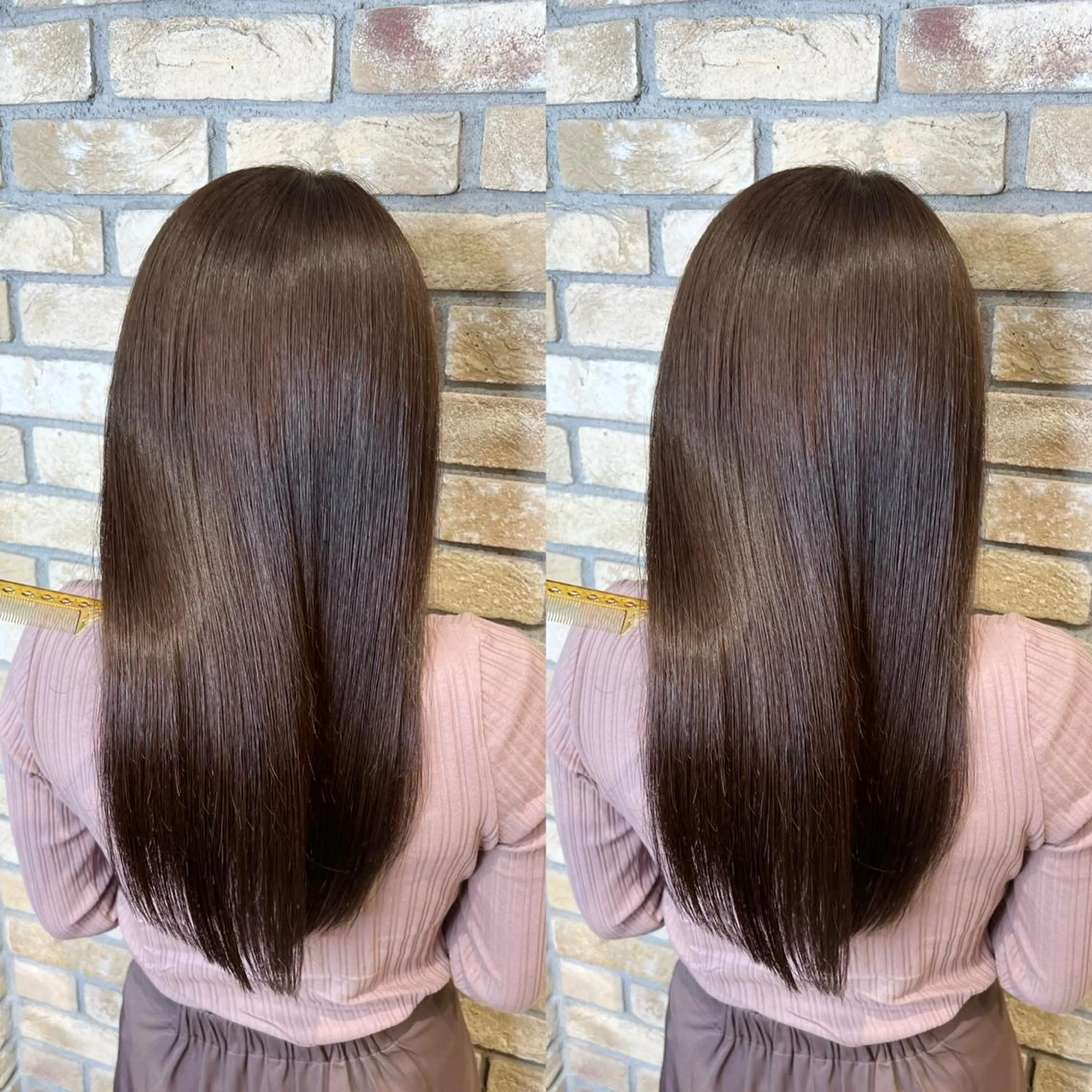 セミロング カット ヘアカラー トリートメント 🎀艶髪の達人 飯田啓奨🎀のヘアスタイル