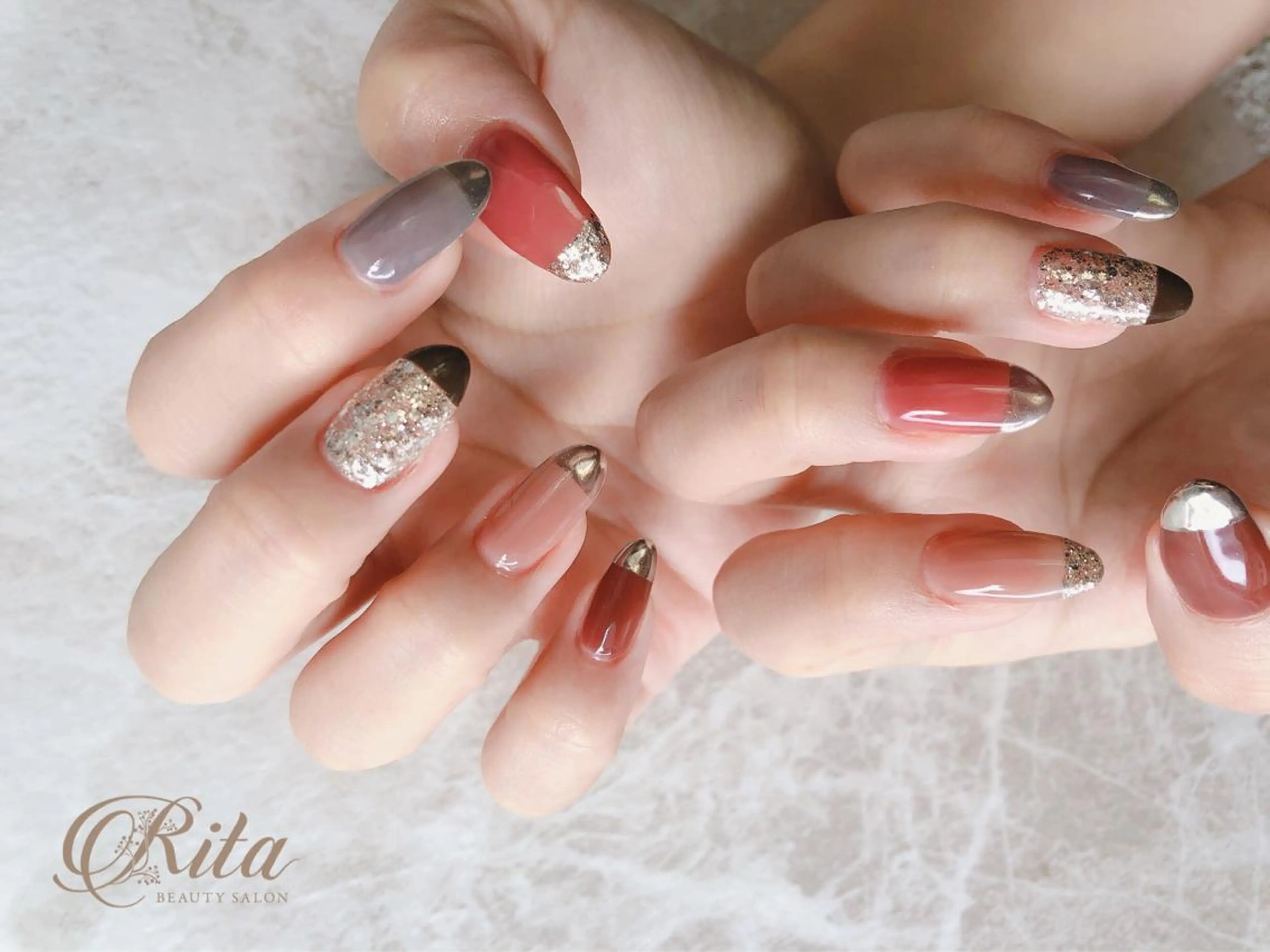 ネイル Rio 𓍼のネイルデザイン