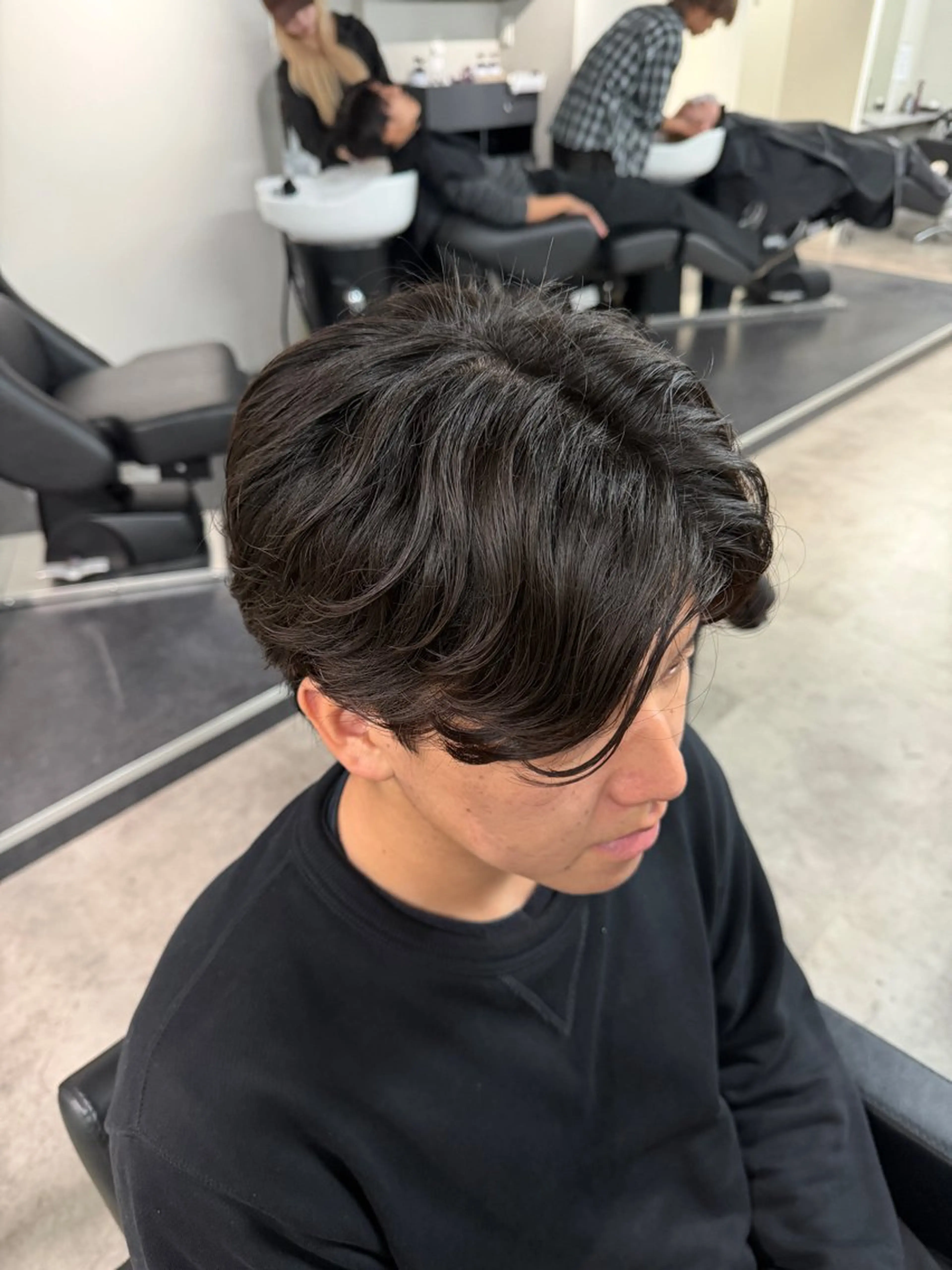 パーマ カット パーマ トリートメント シャドウパーマ/立川 メンズ/コタロウのヘアスタイル