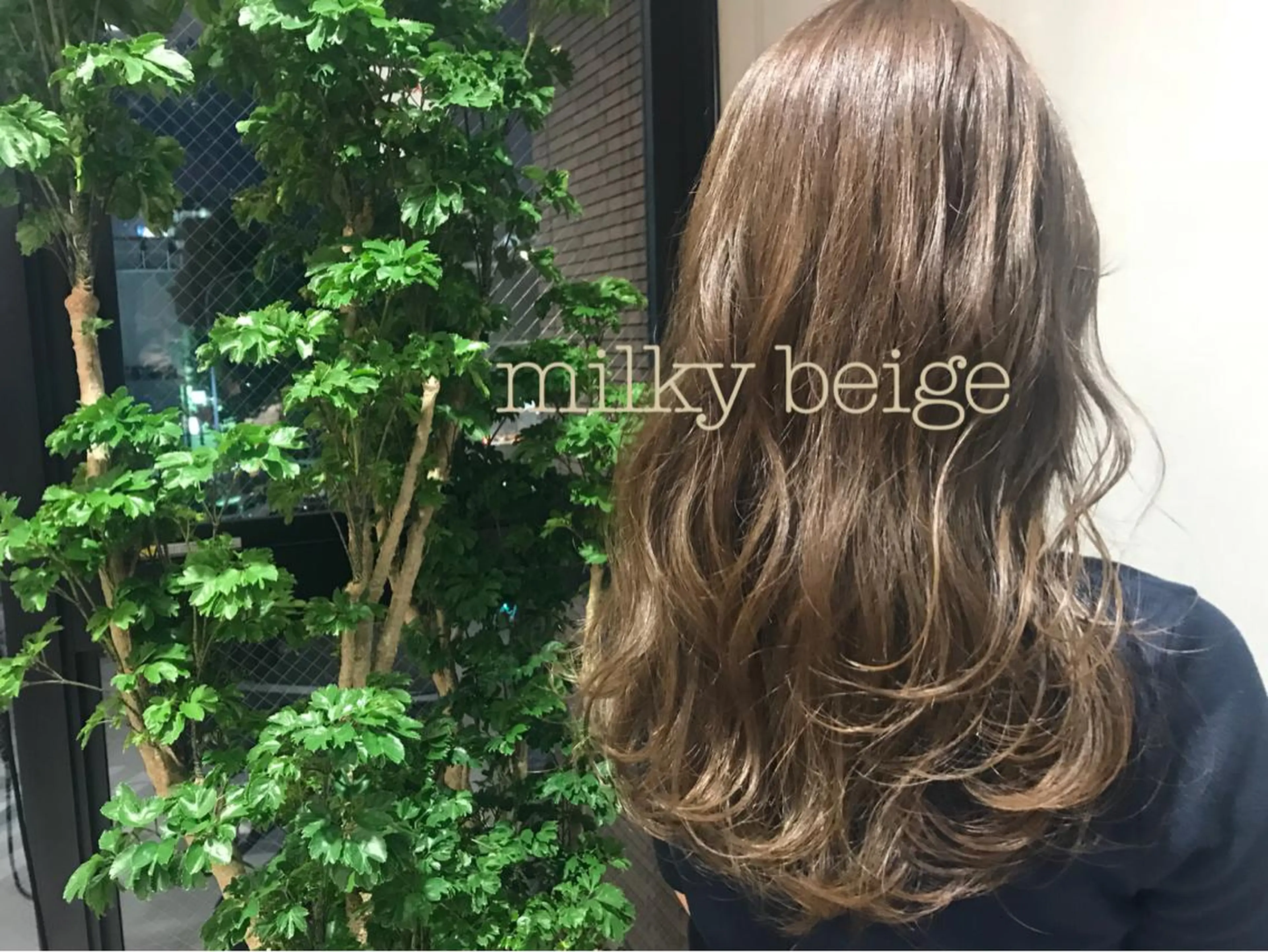 ミディアム オリーブ透明感カラー 表参道/MIKUのヘアスタイル