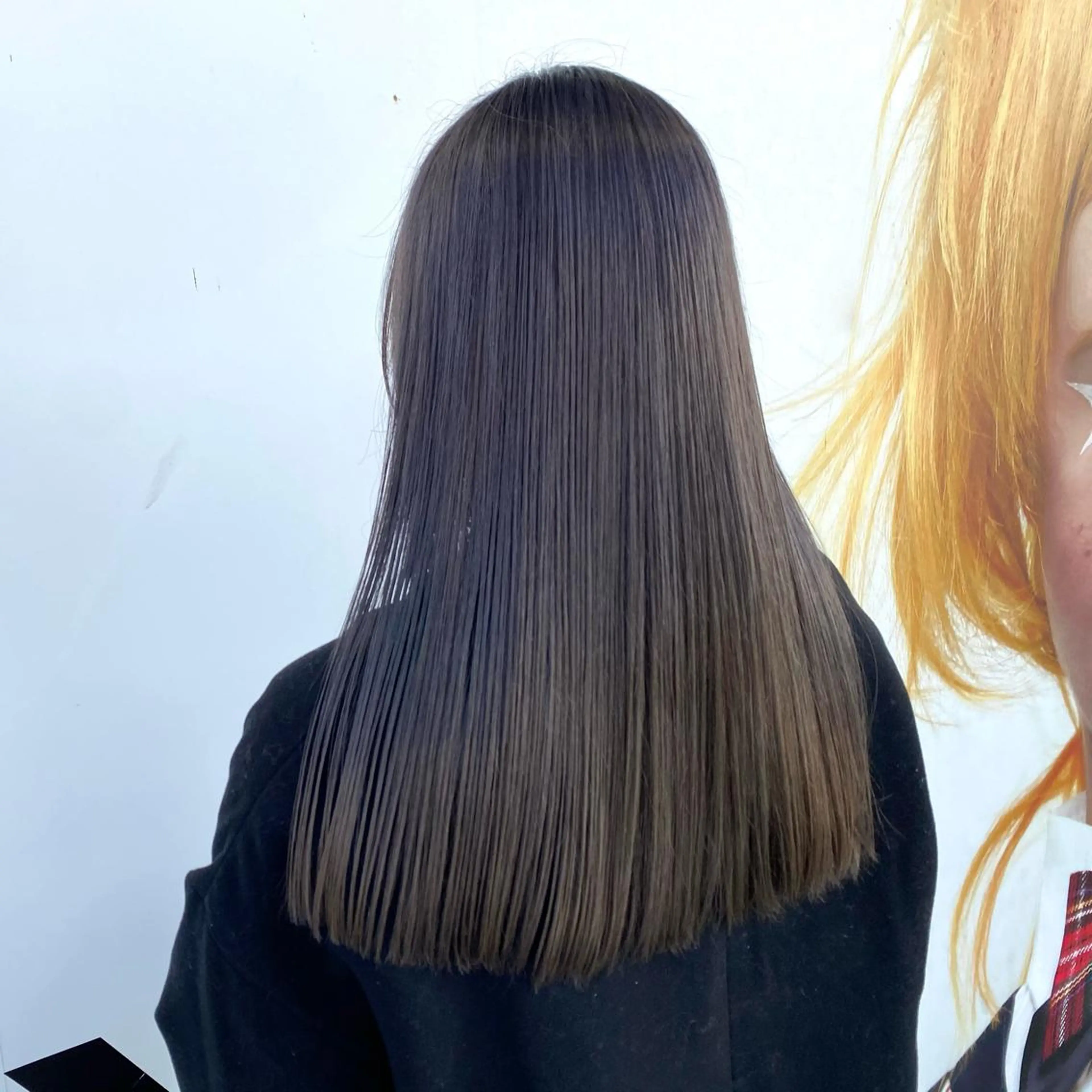 セミロング カラー ブリーチカラー/ 岩破瑞希のヘアスタイル