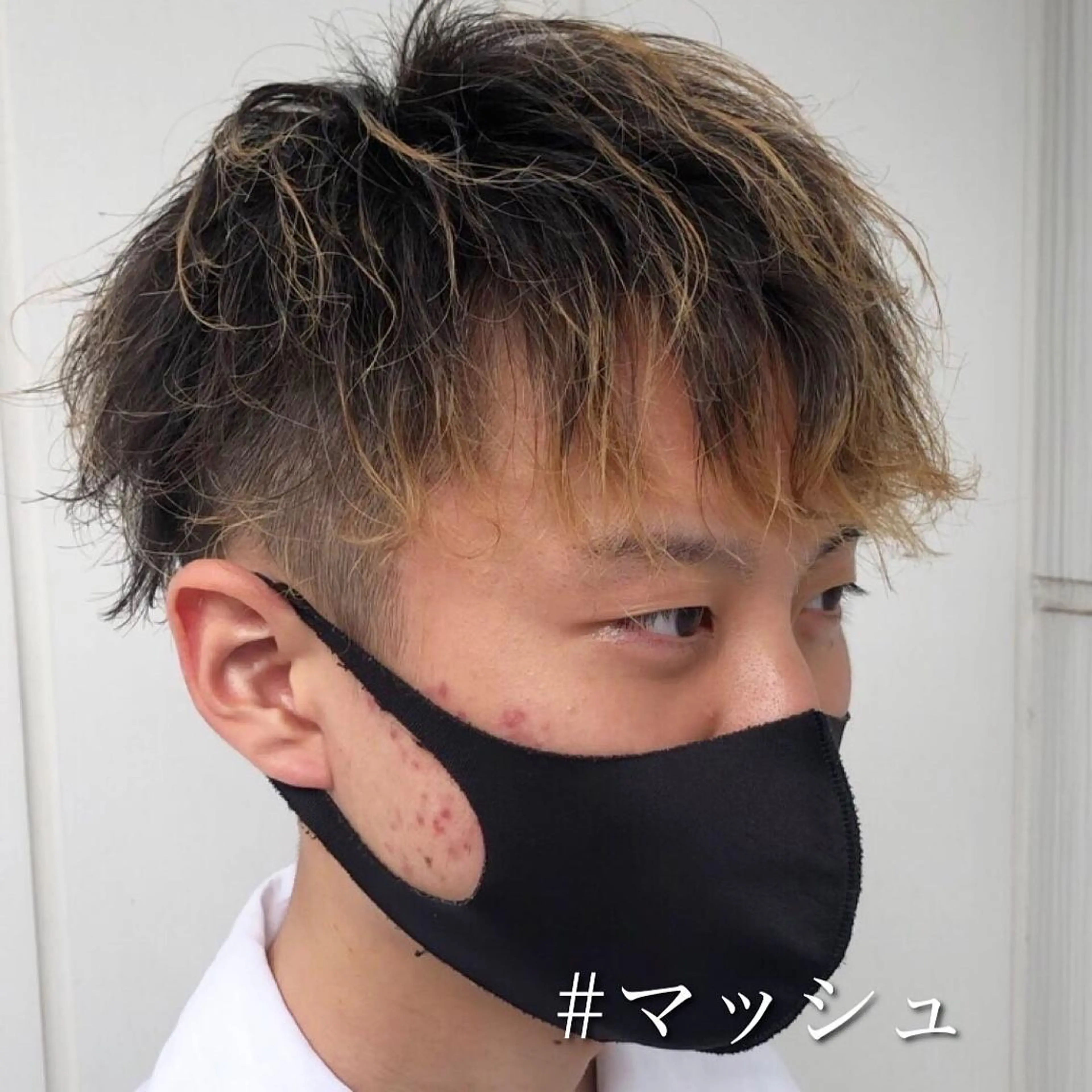 ショート パーマ メンズ メンズブリーチ メンズパーマ カット パーマ トリートメント ⭐️メンズ特化⭐️ 上杉俊祐のヘアスタイル