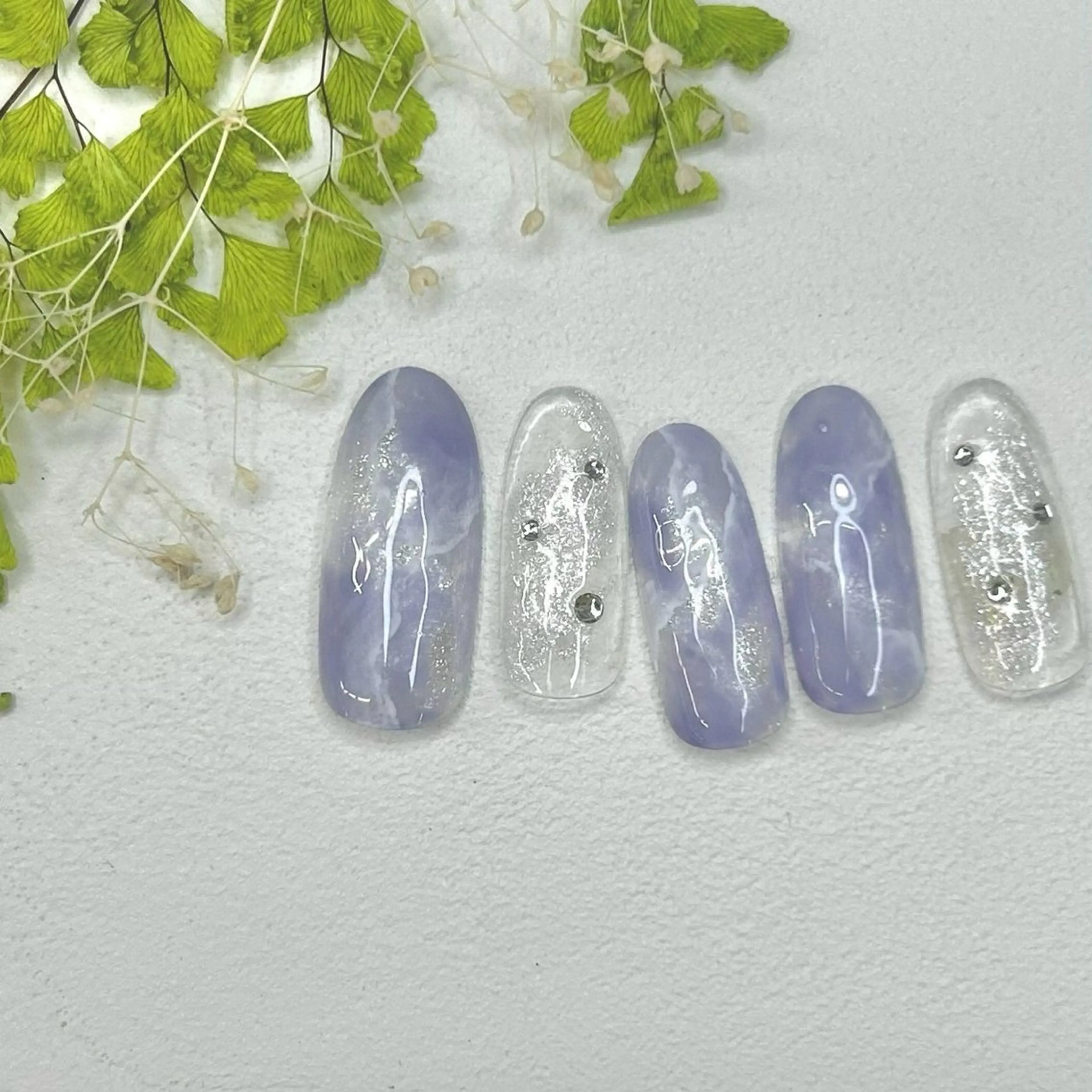 ネイル ⭐︎休業中の練習⭐︎ JNA認定講師髙橋のネイルデザイン