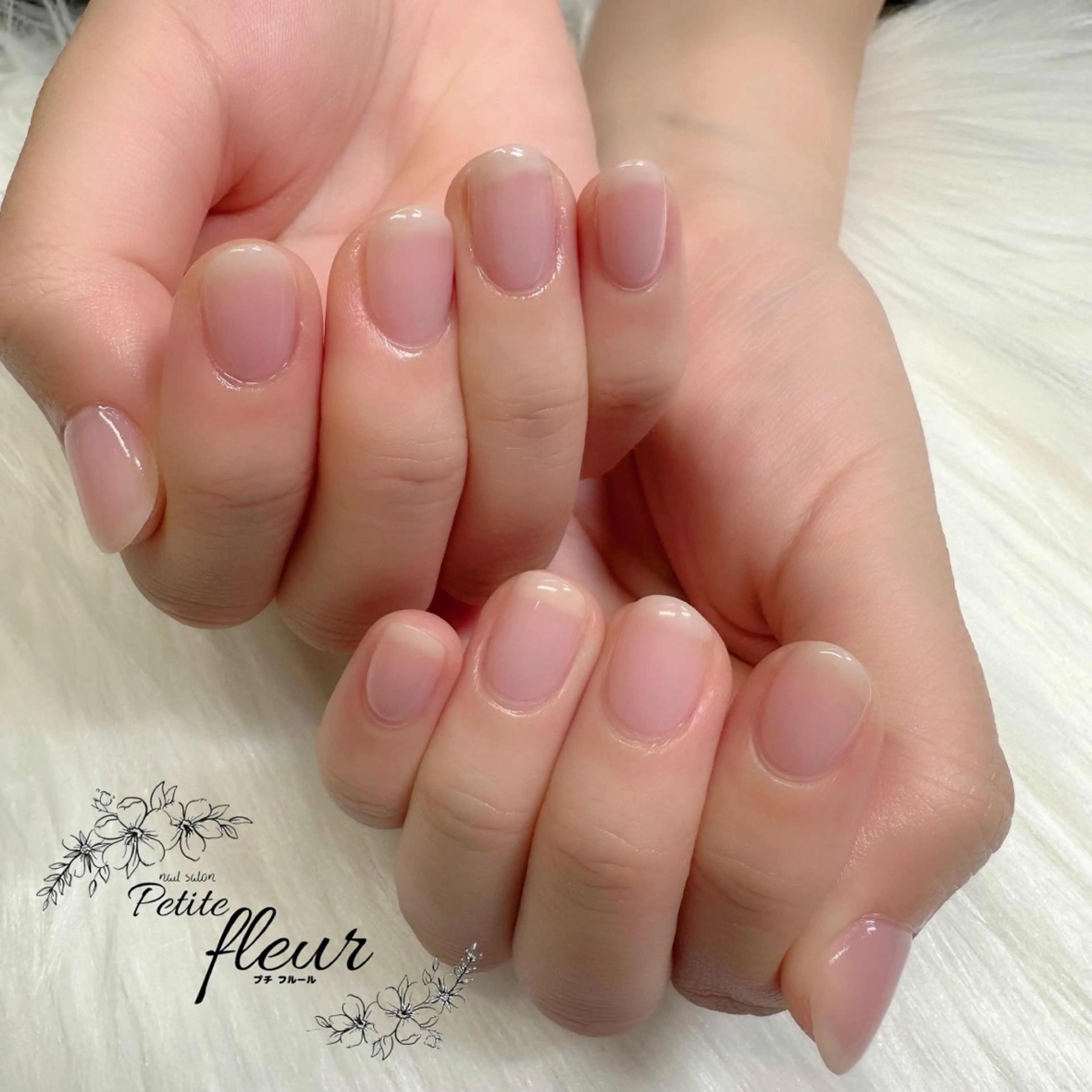 ネイル ワンカラーネイル ❁⃘*。Petite fleur❁⃘*りさのネイルデザイン