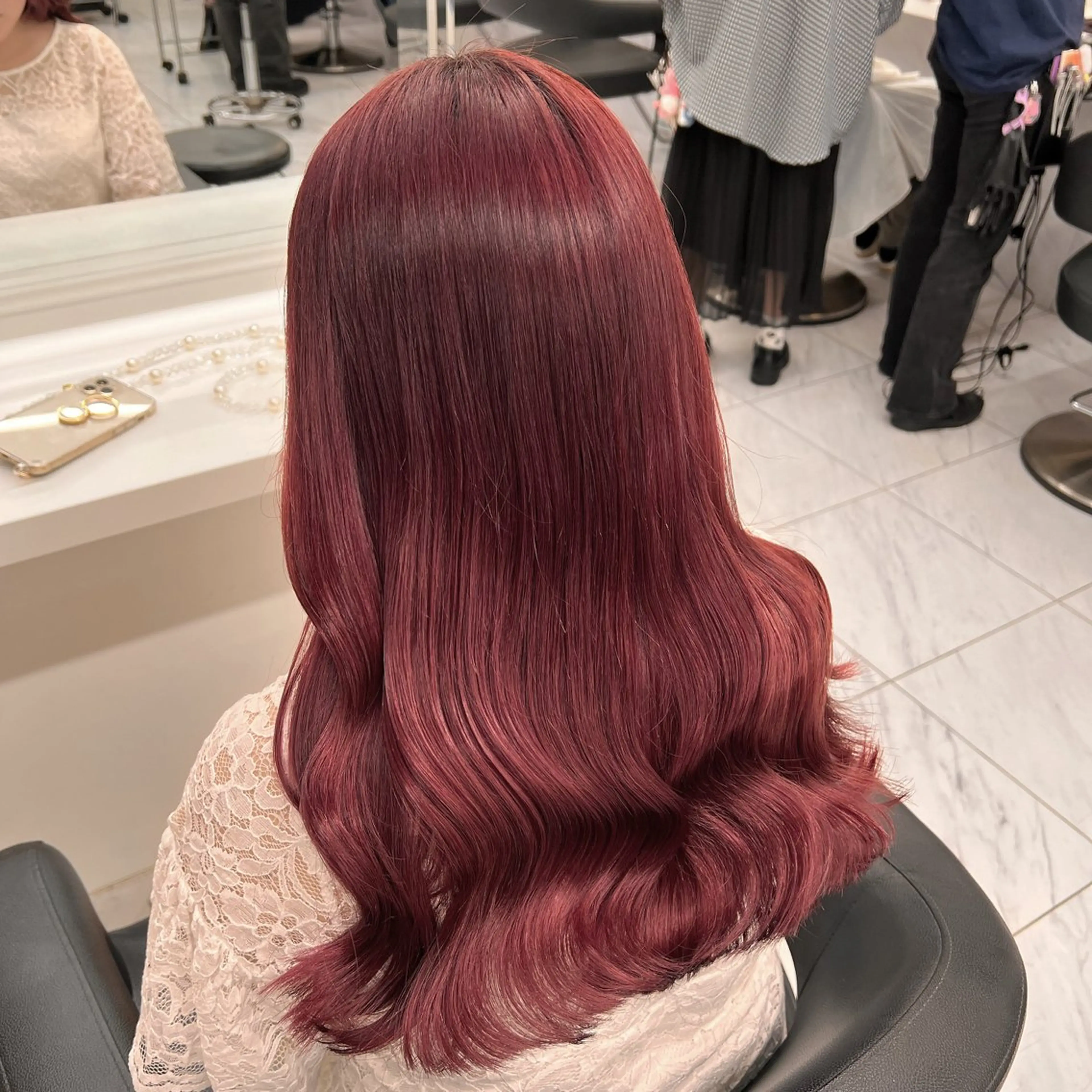 ロング カラー 💖札幌カラー 指名No.1💖玲奈のヘアスタイル