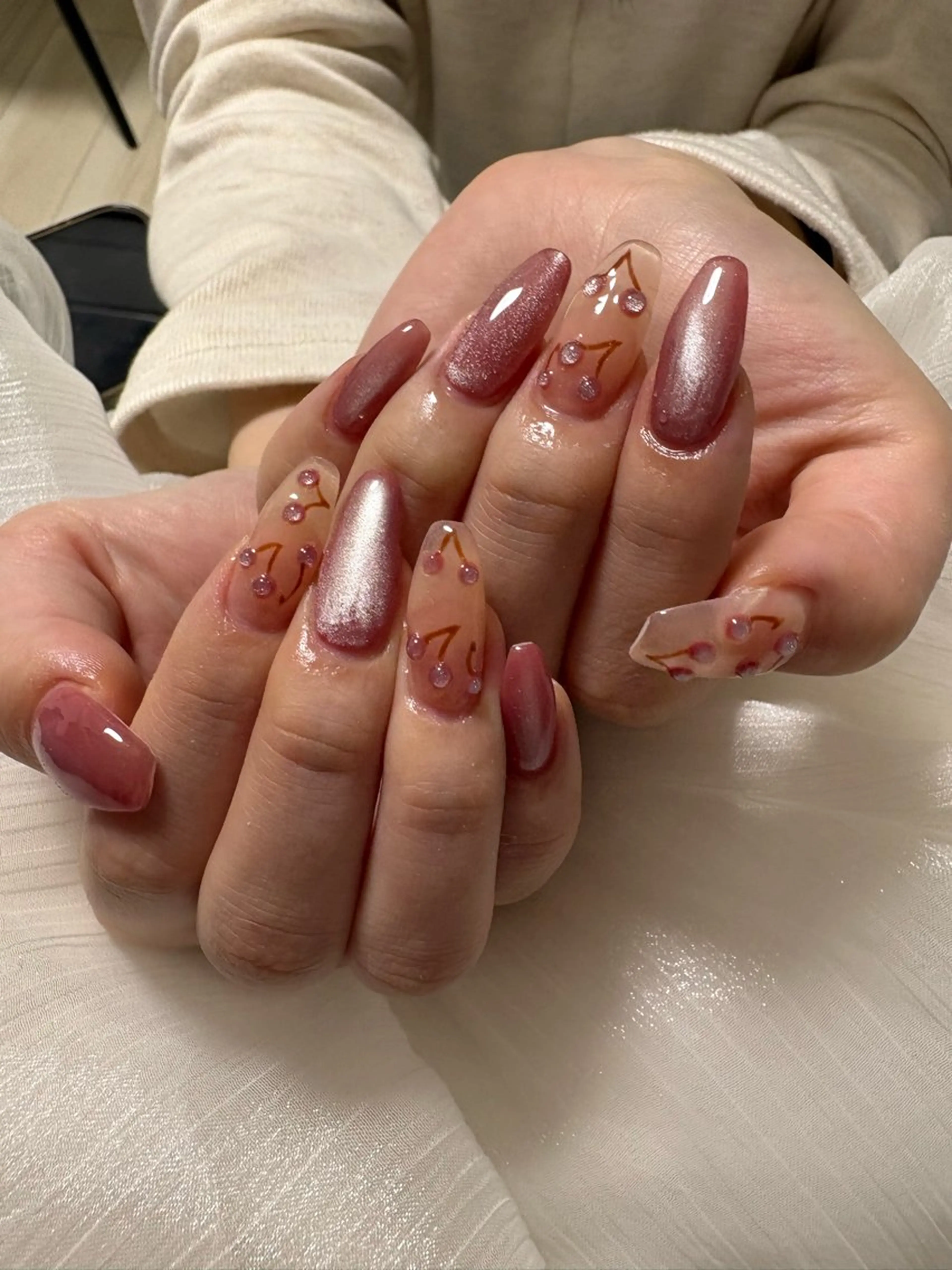 ネイル しょう えんきんのネイルデザイン