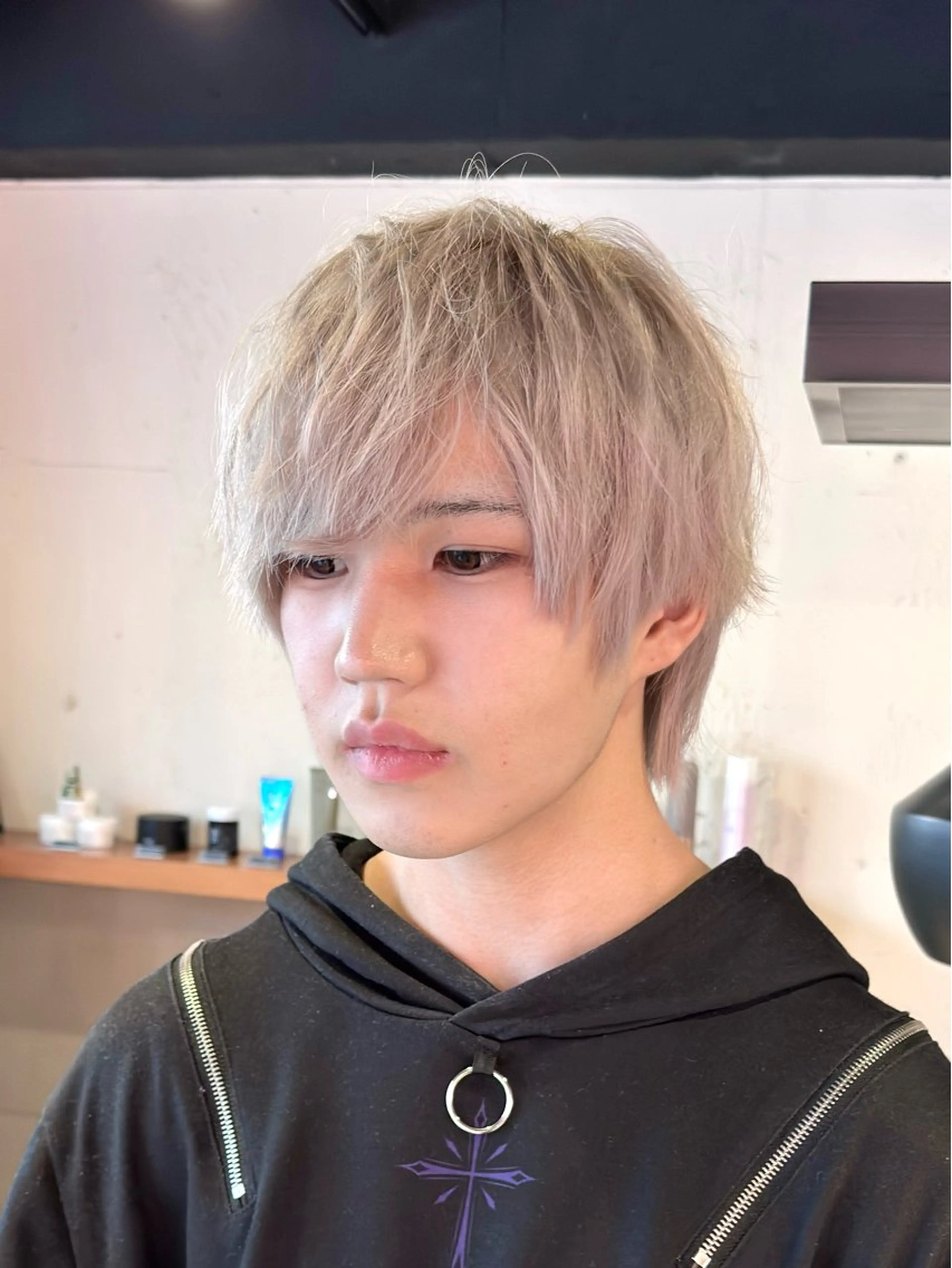 メンズ 髪質改善/ブリーチ /長山遼太郎のヘアスタイル