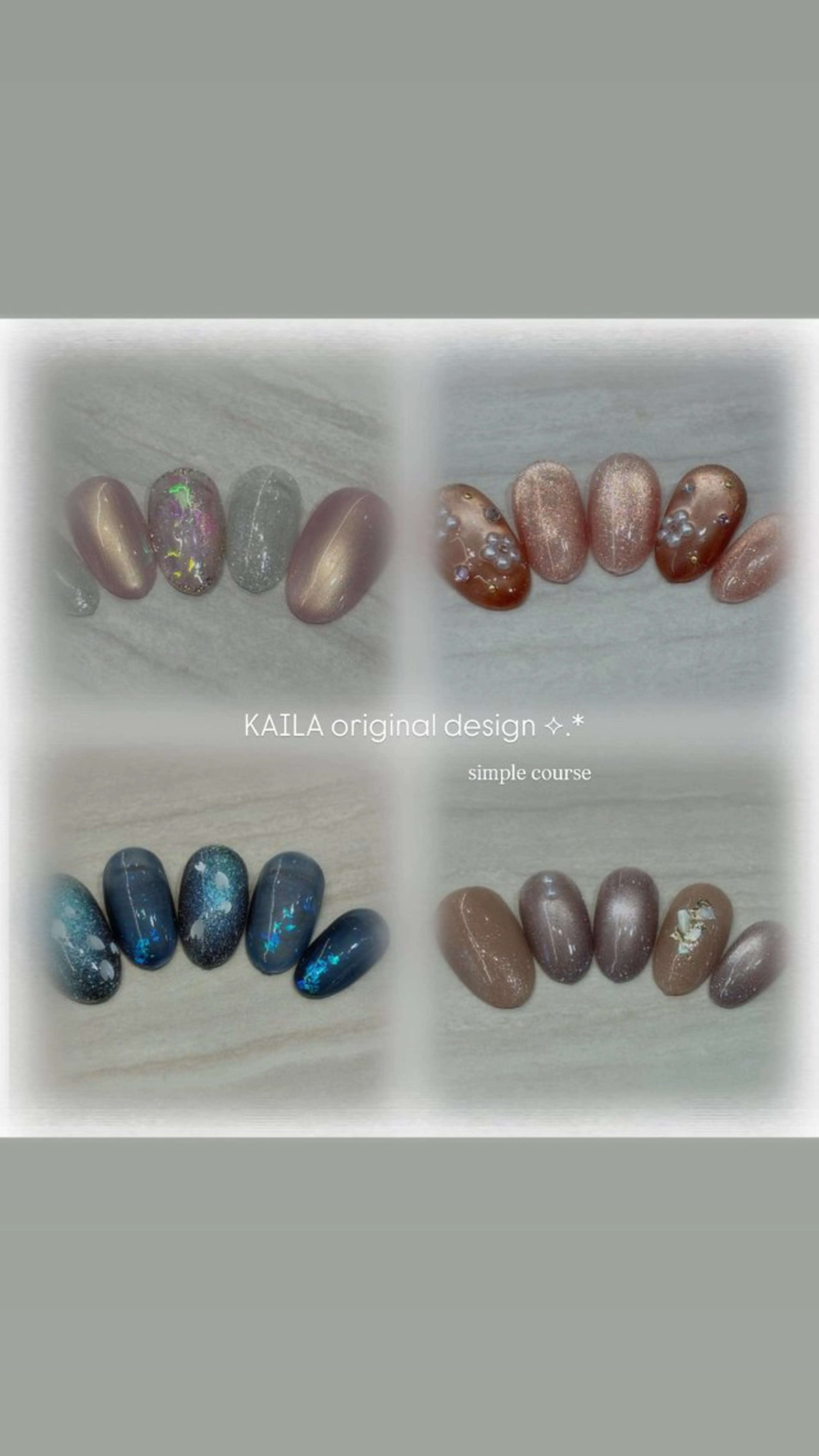 ネイル ハンドネイル KAILA momo.のネイルデザイン