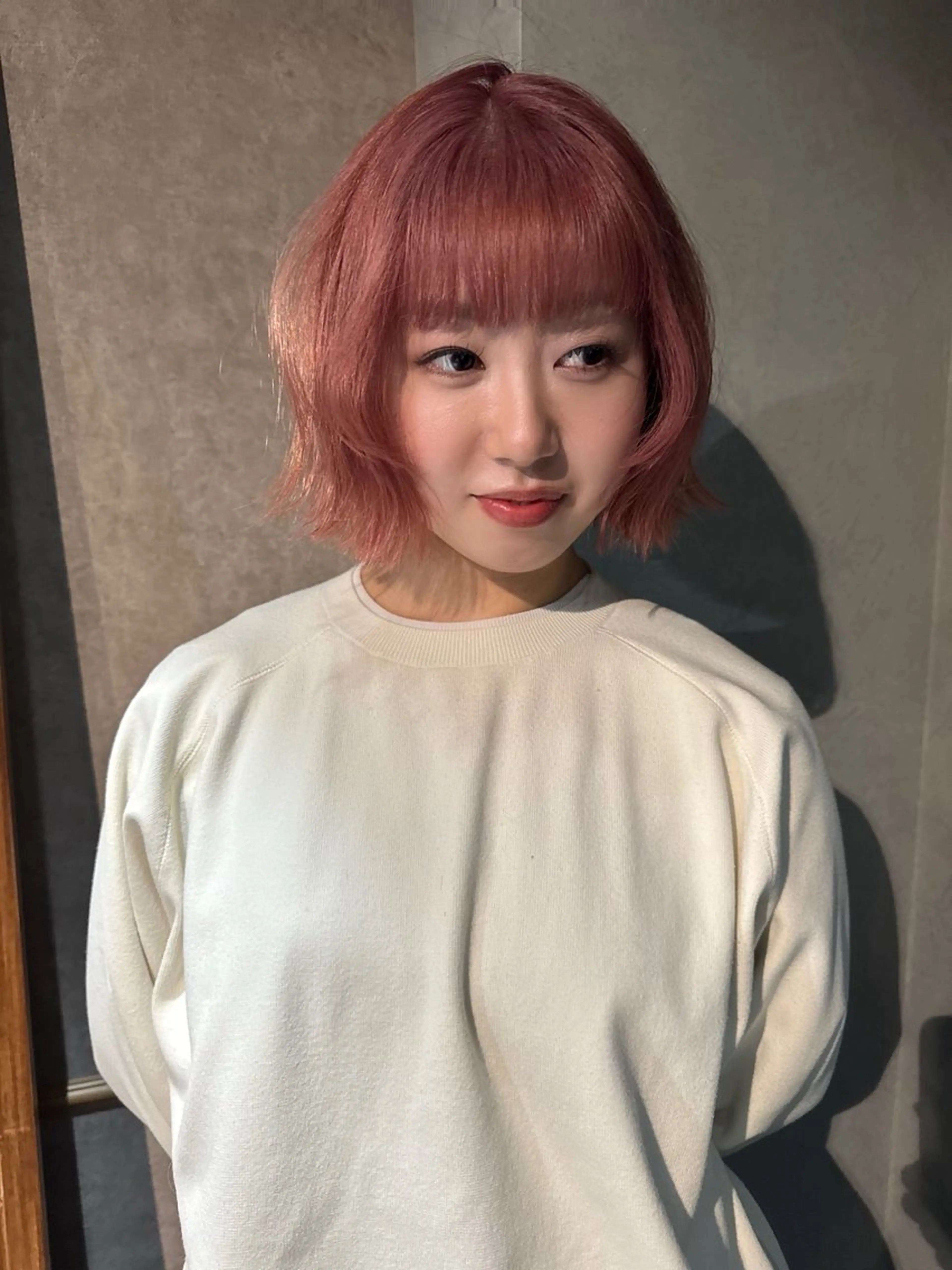 ミディアム カラー パーマ ヘアアレンジ メンズ 心斎橋美容室 Junのヘアスタイル