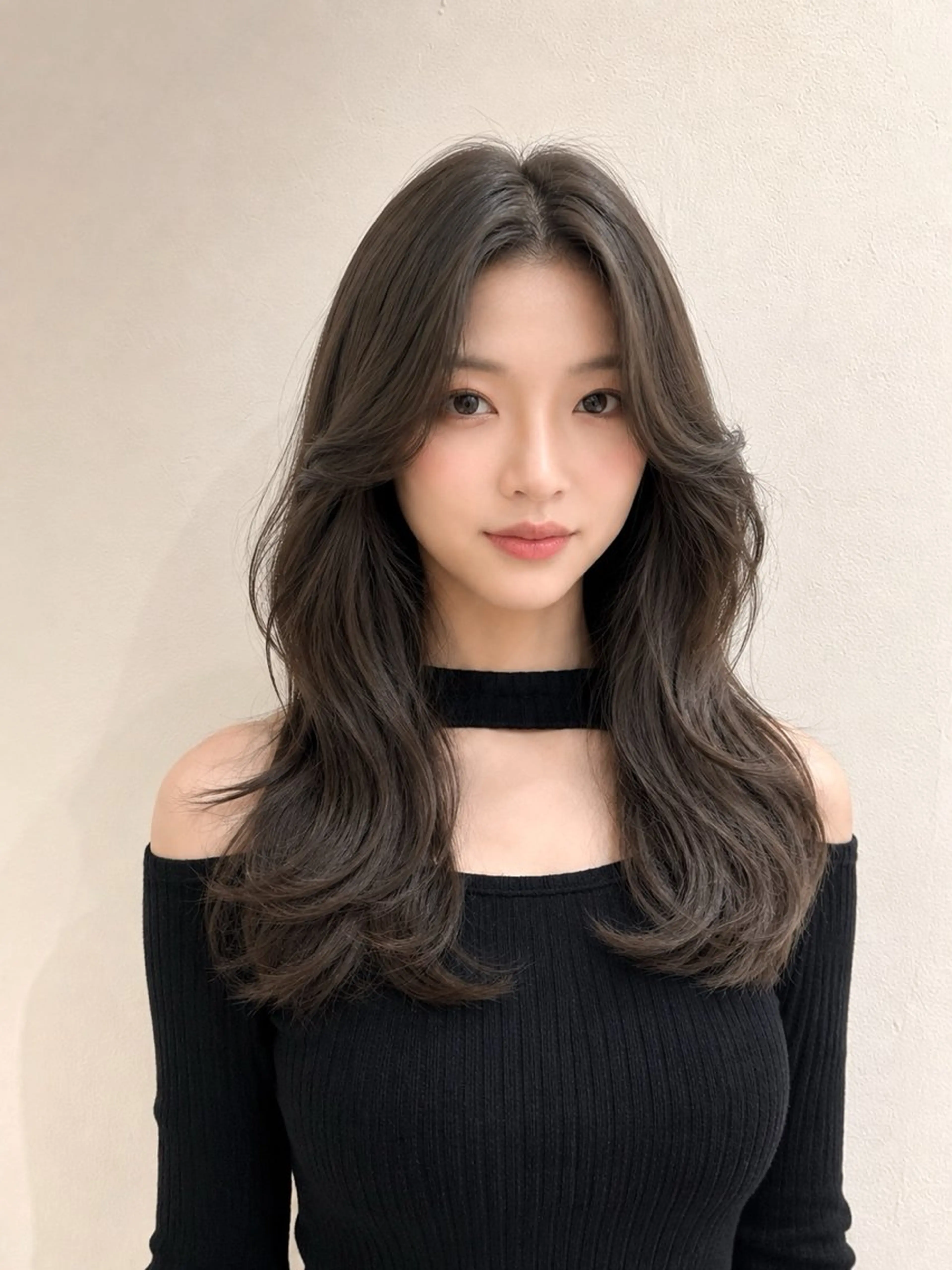 ロング カット ヘアカラー トリートメント 透明感×レイヤー /荻野宗一郎のヘアスタイル