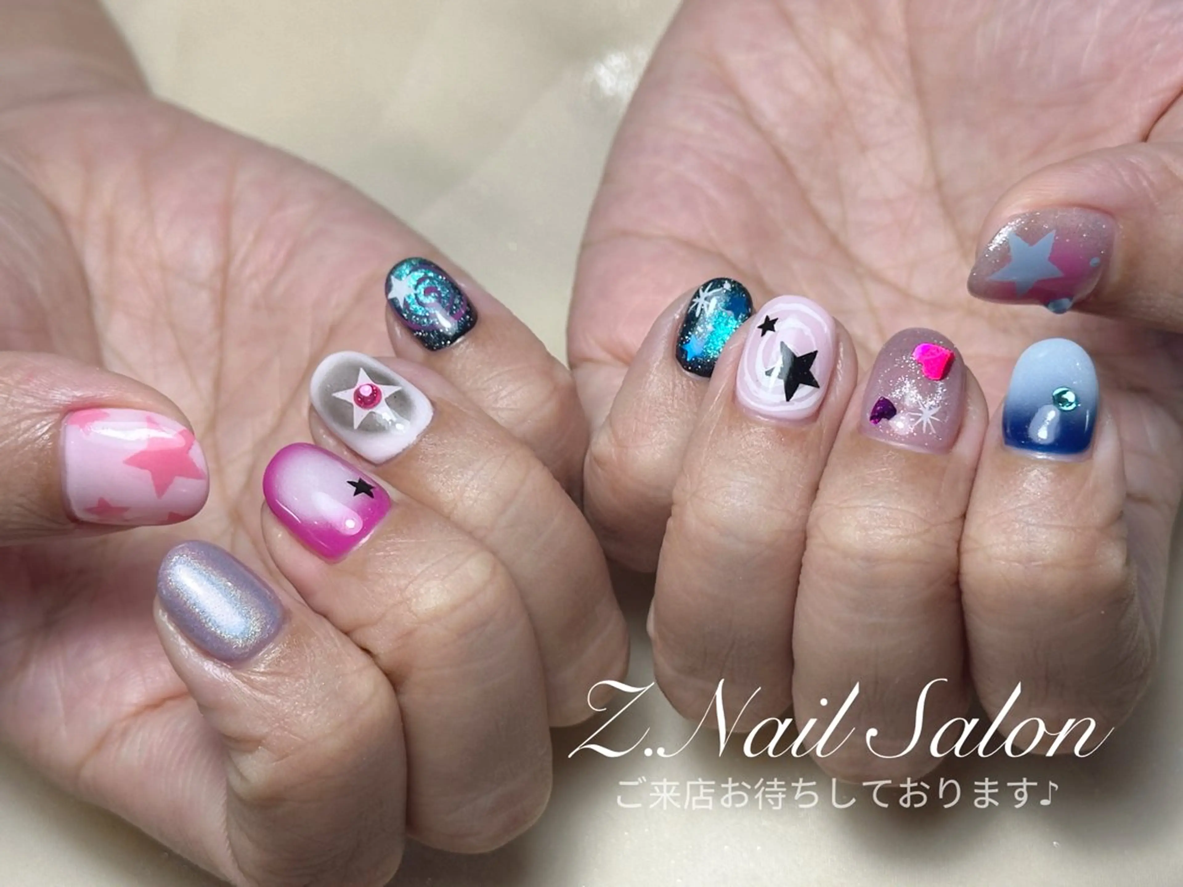 ネイル ハンドネイル Z.Nail Salonのネイルデザイン
