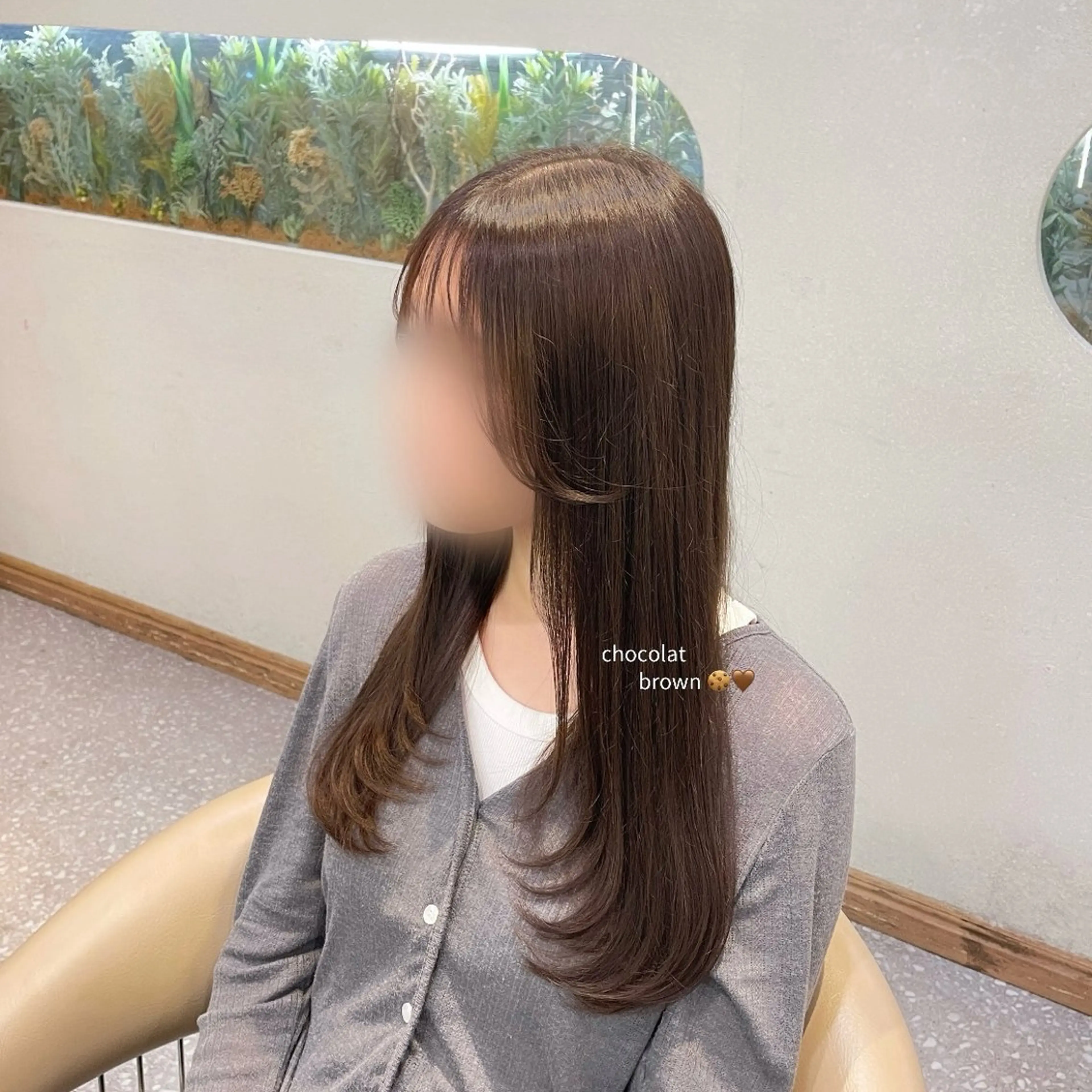 ロング レイヤーカット 穴吹 涼のヘアスタイル