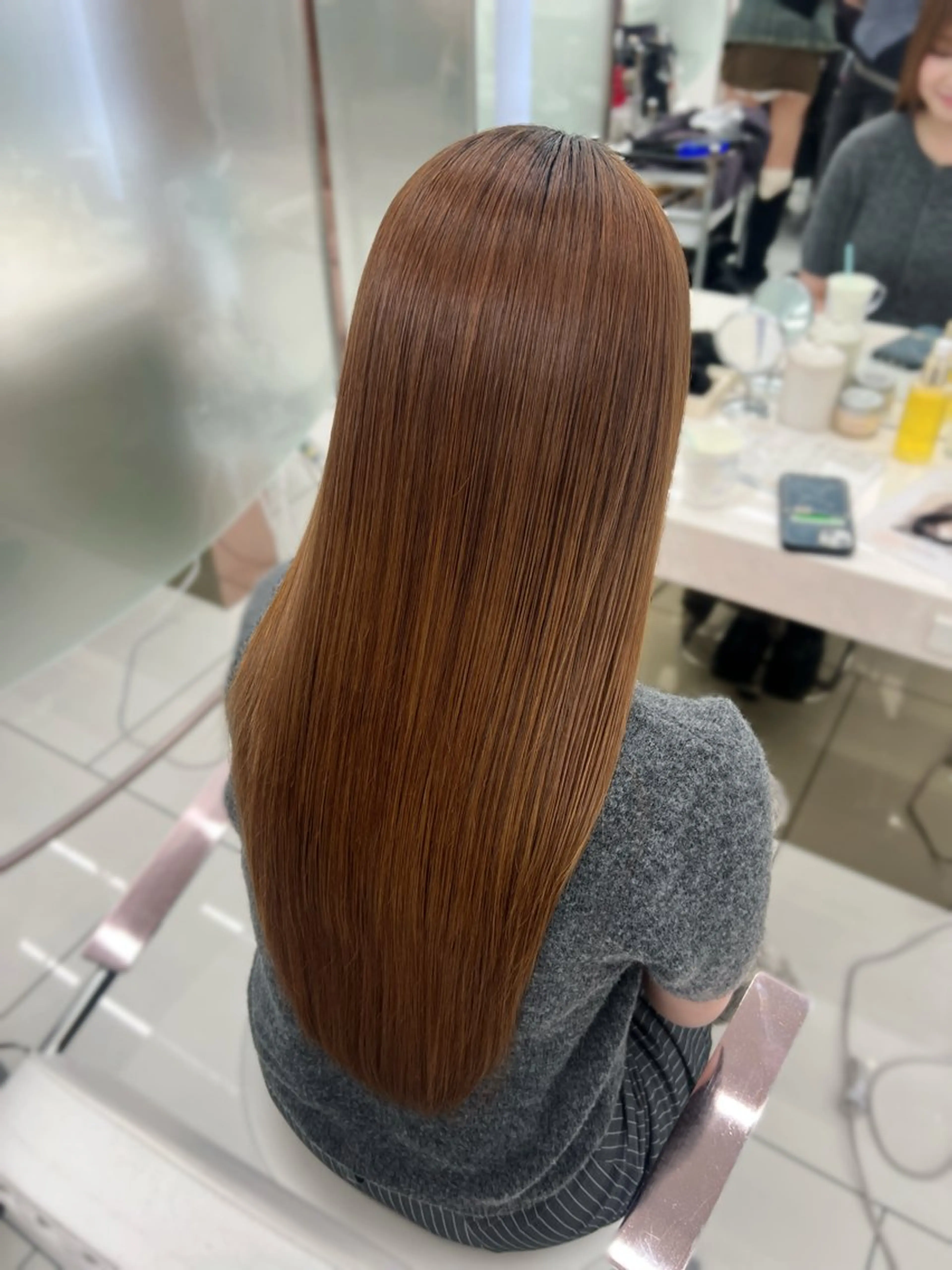 トリートメント 吉田 ゆりなのヘアスタイル