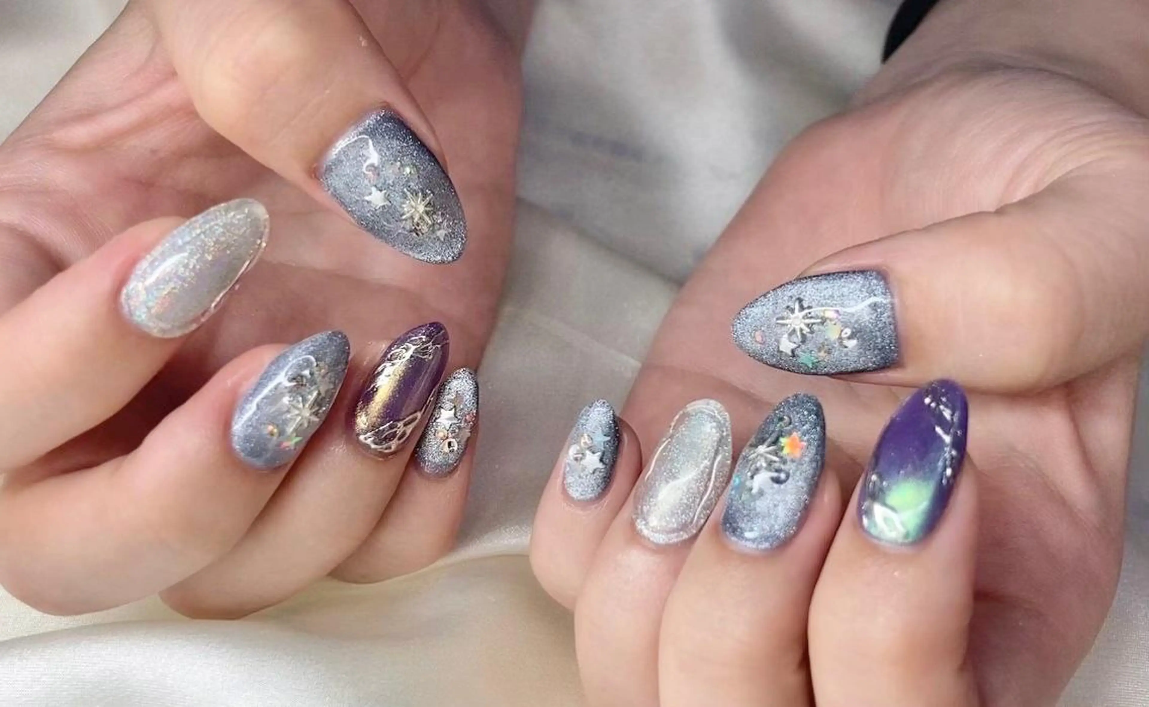 ネイル マツエク・マツパ アイブロウ 眉カラー 韓国風マツエク パリジェンヌラッシュリフト まつげパーマ ワンホンマツエク ハンドネイル Nail&eye Belire 新宿のネイルデザイン