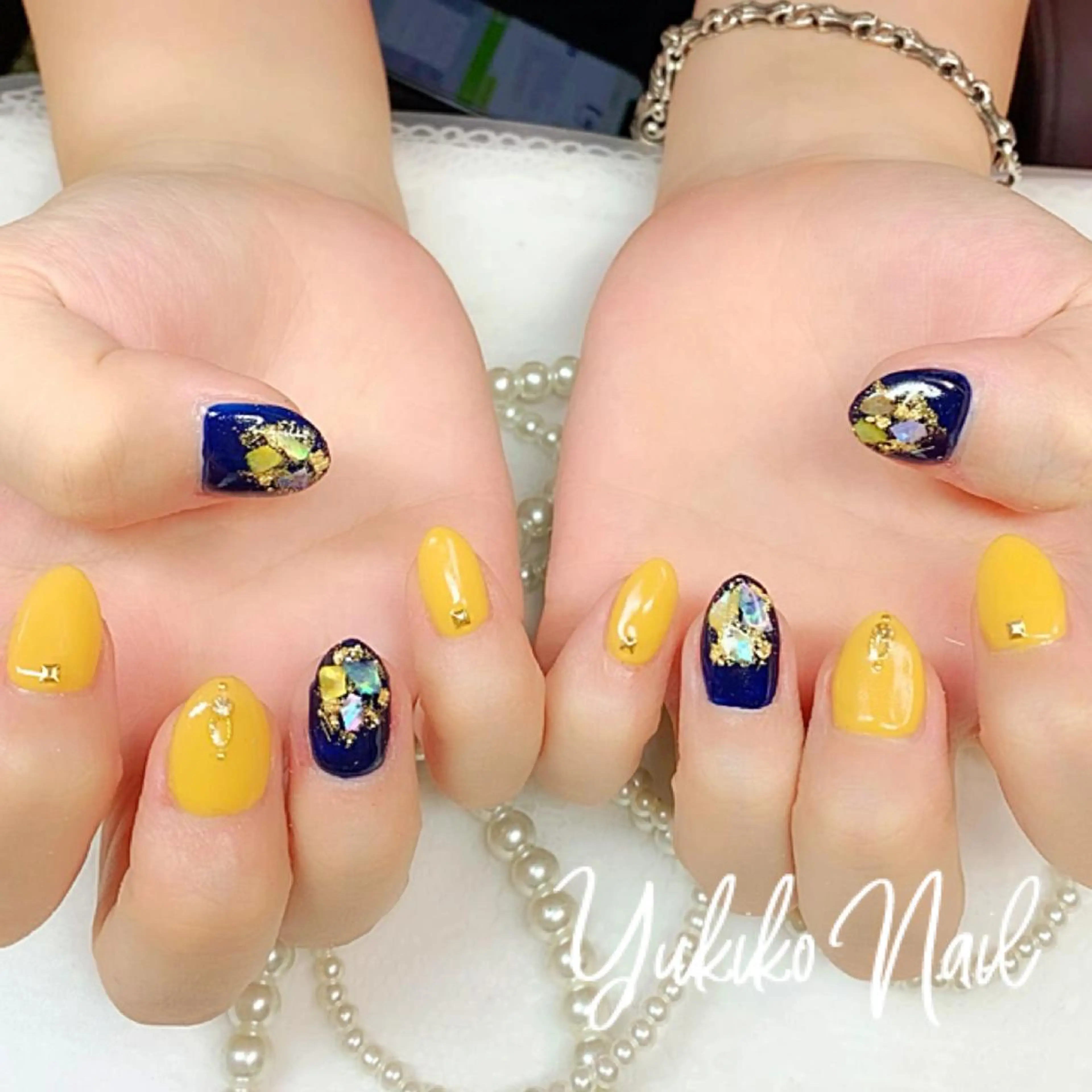 ネイル ニュアンスネイル ハンドネイル ユキコ ネイルのネイルデザイン