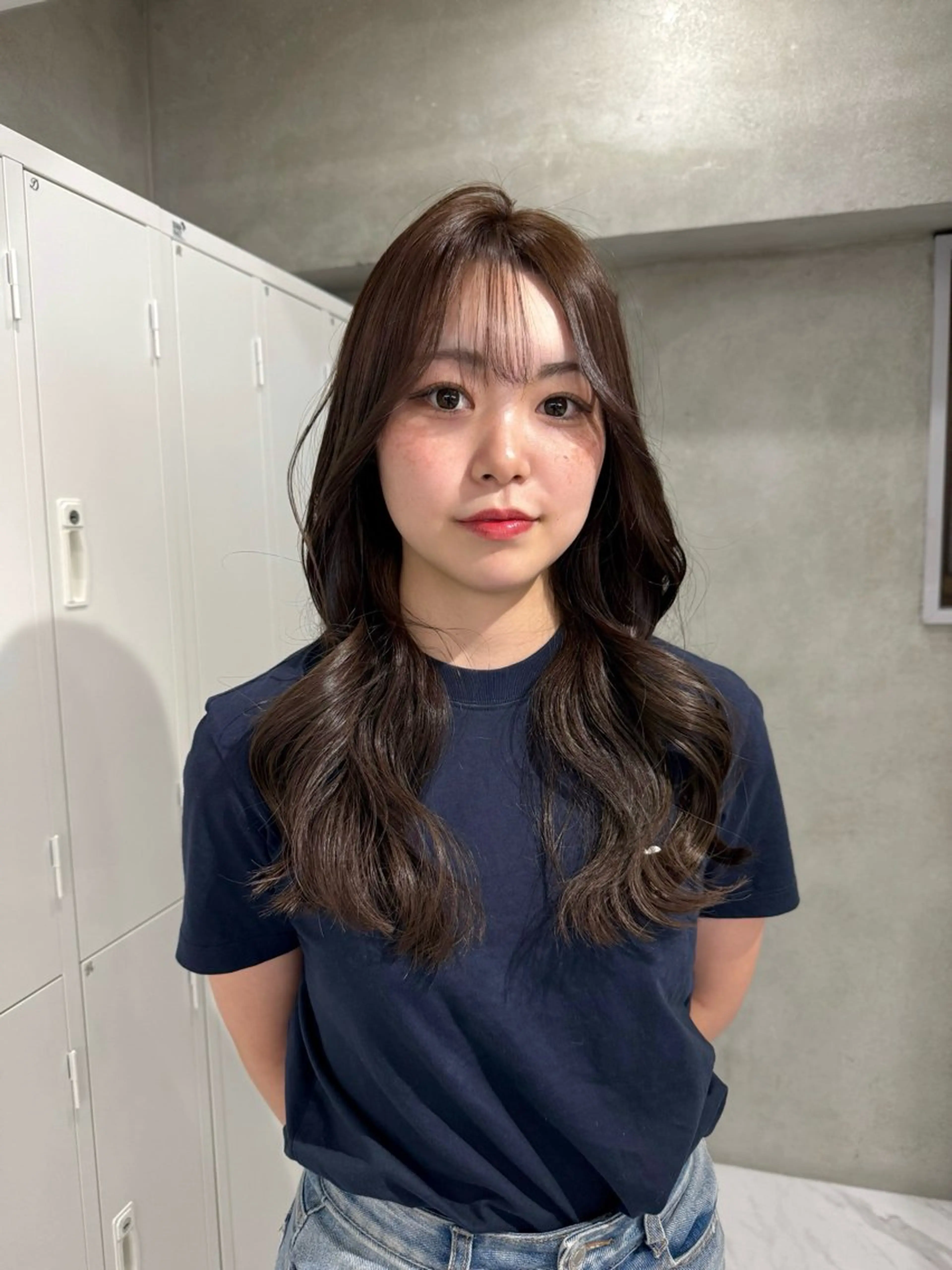 ヘアカラー sena⌇ベージュ⌇ ブリーチなしWカラーのヘアスタイル