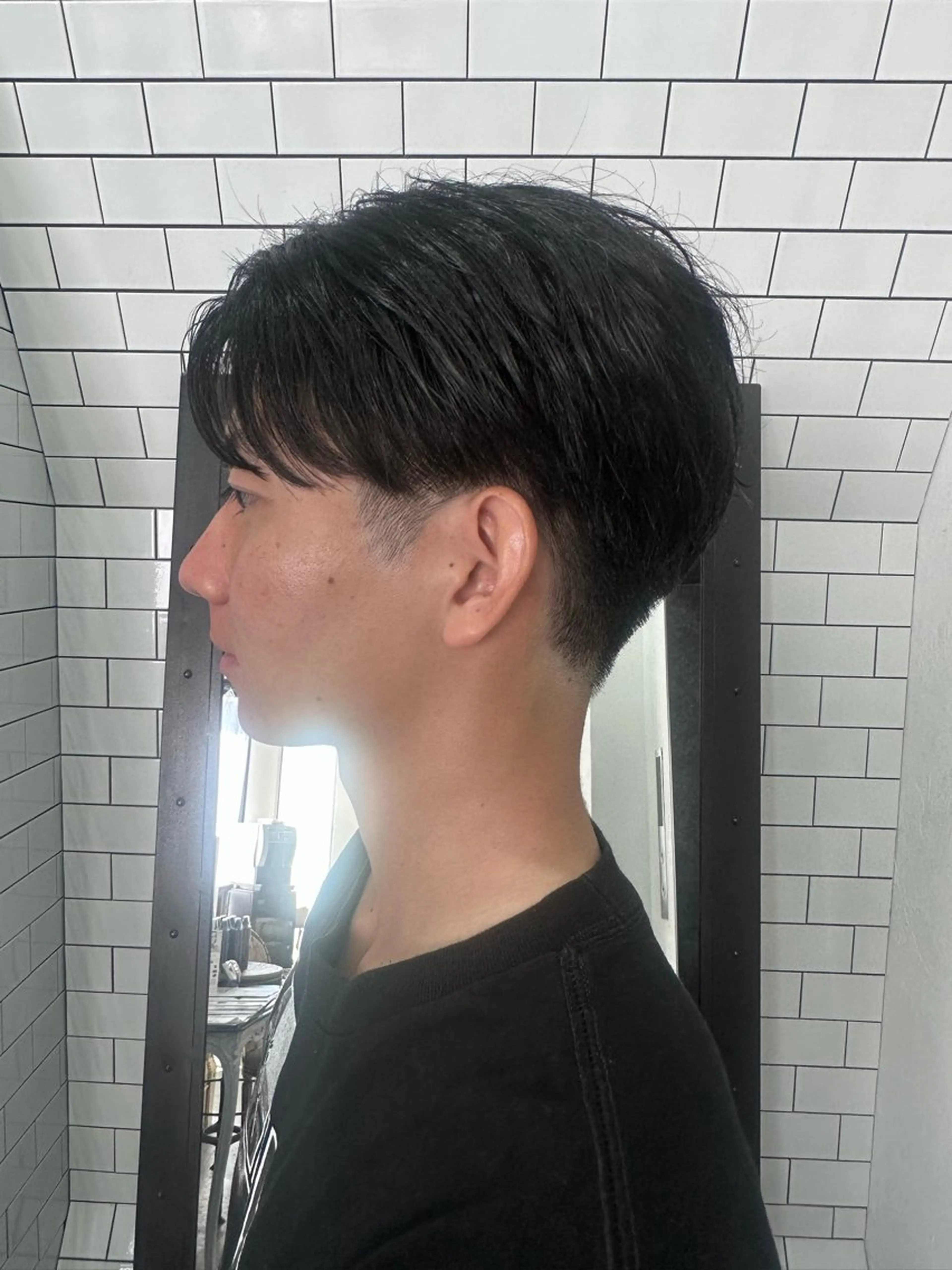 ショート メンズ カット 妙見 知洋のヘアスタイル