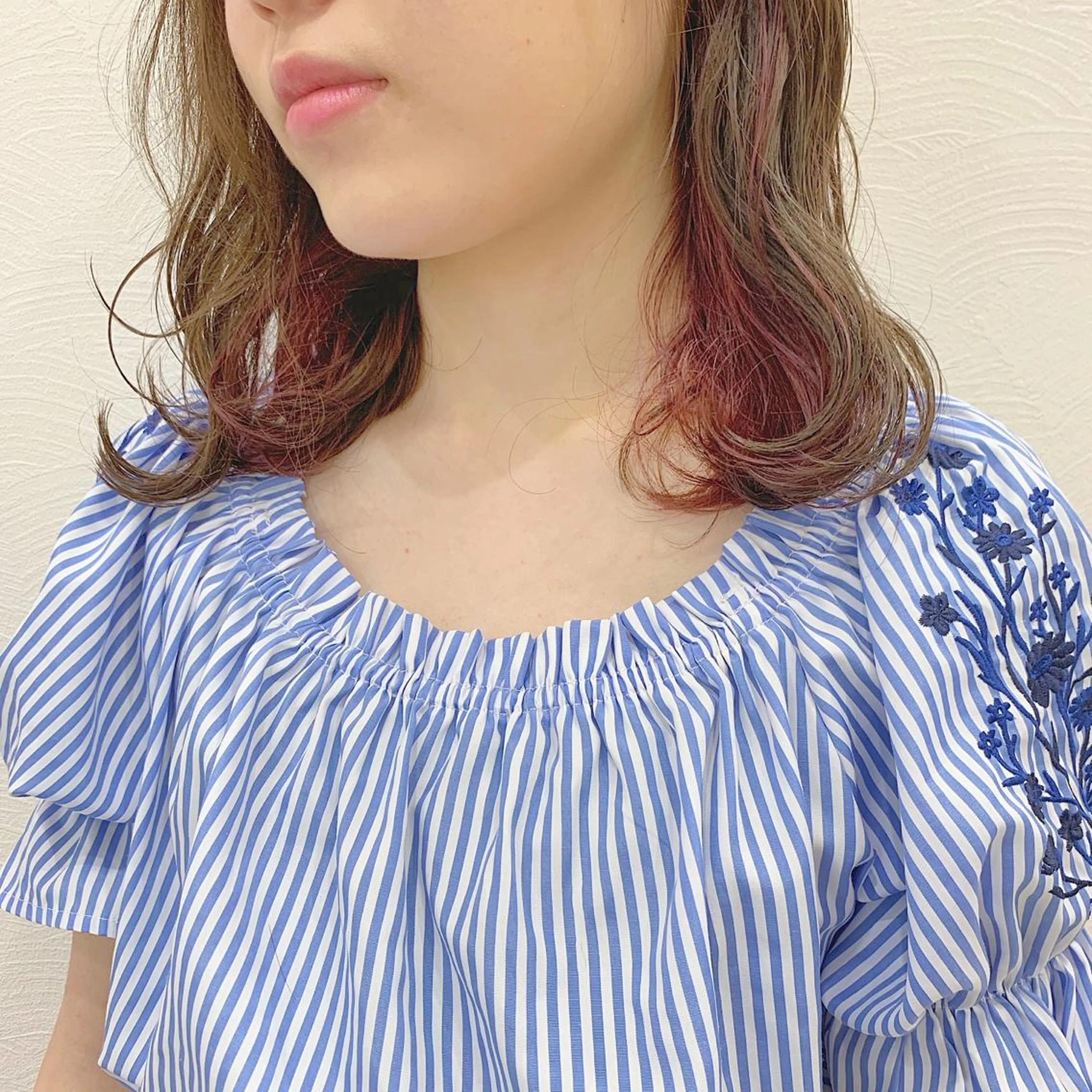 カラー なかの たくみのヘアスタイル