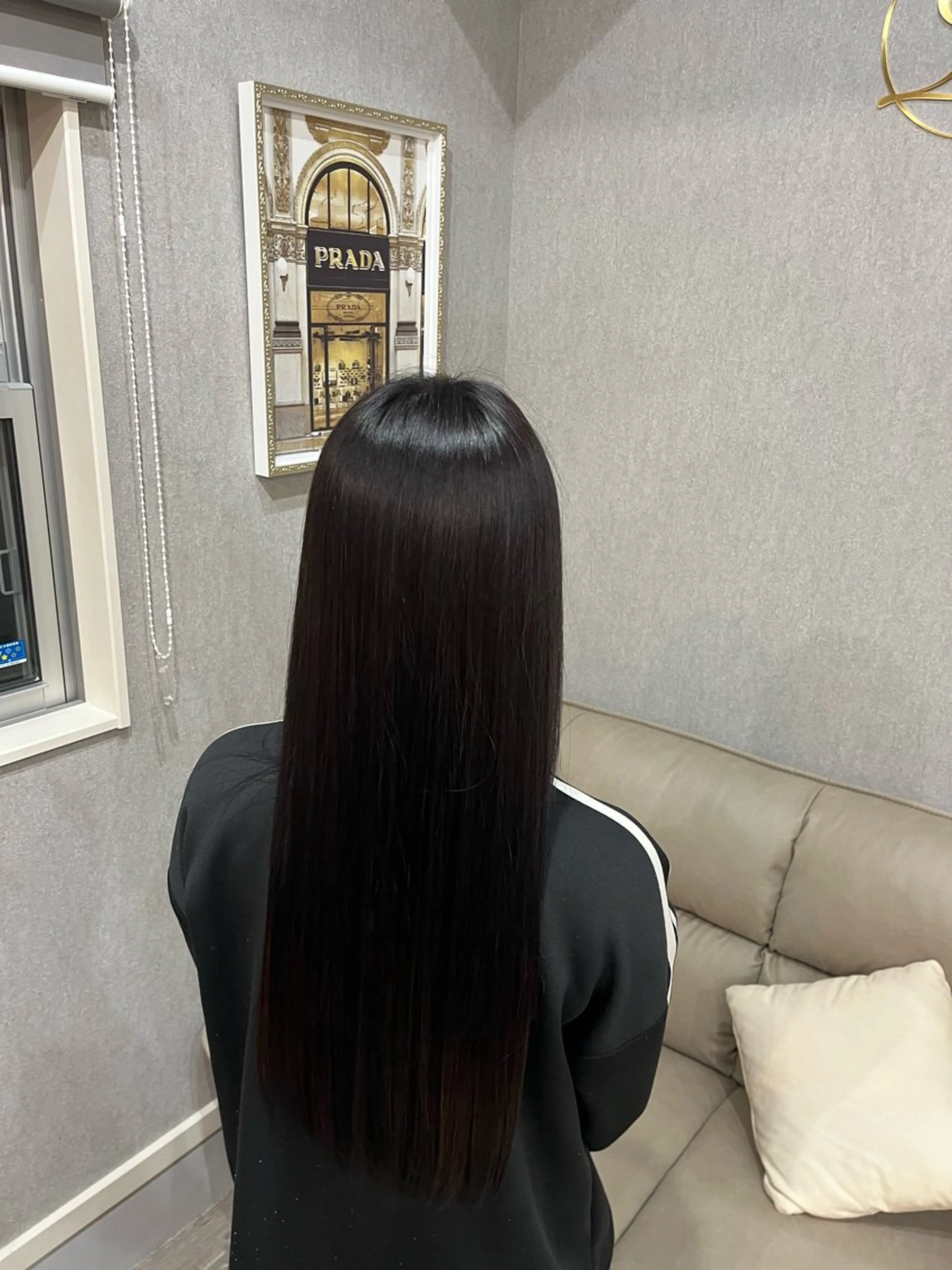 ロング 縮毛矯正 トリートメント 本間 龍翔のヘアスタイル