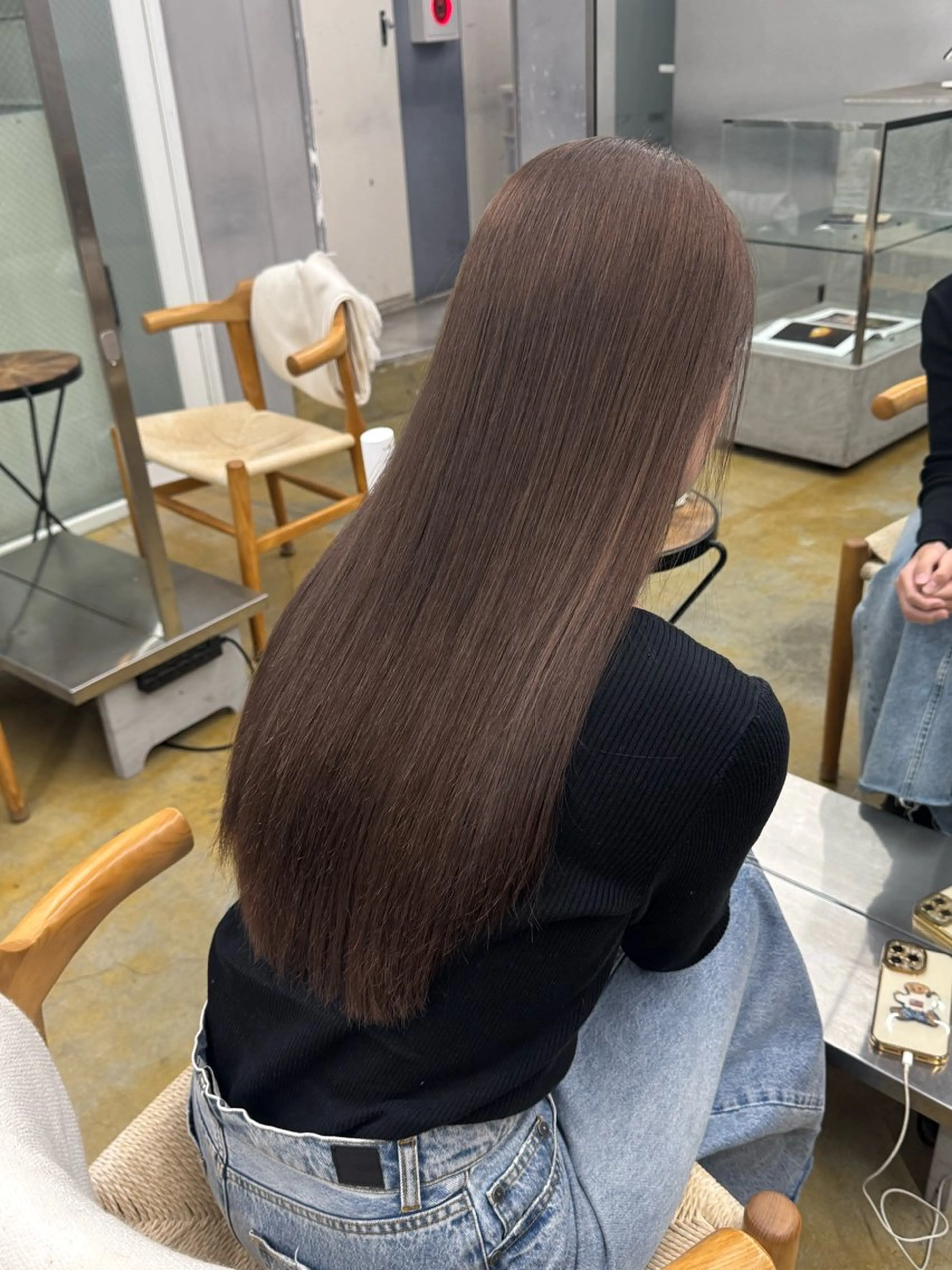 カラー ベージュカラー 透明感カラー ダブルカラー ヘアカラー maina/透明感 ベージュ/ブラウンのヘアスタイル