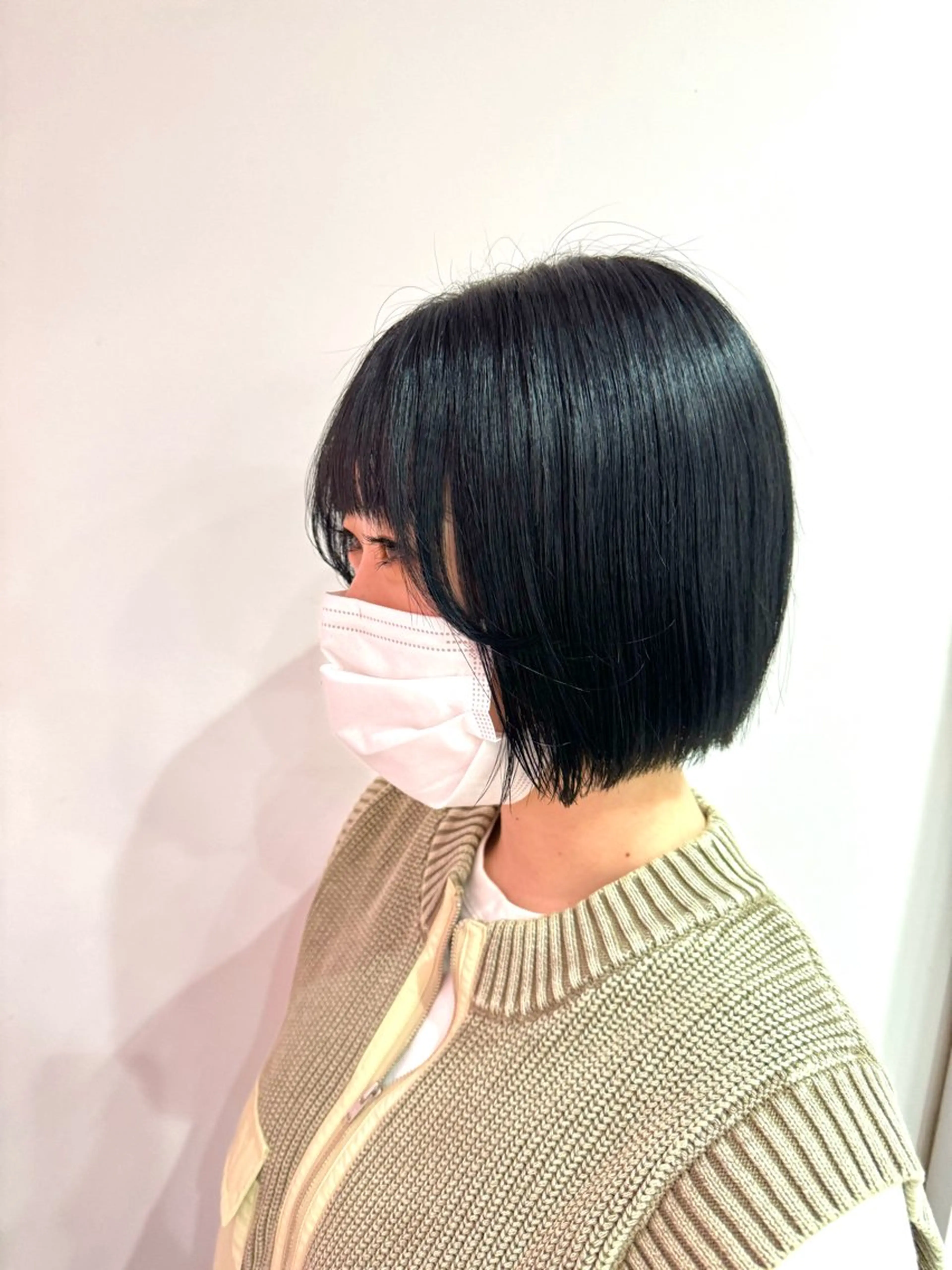 ショート カット ヘアカラー トリートメント 小谷野 真優のヘアスタイル