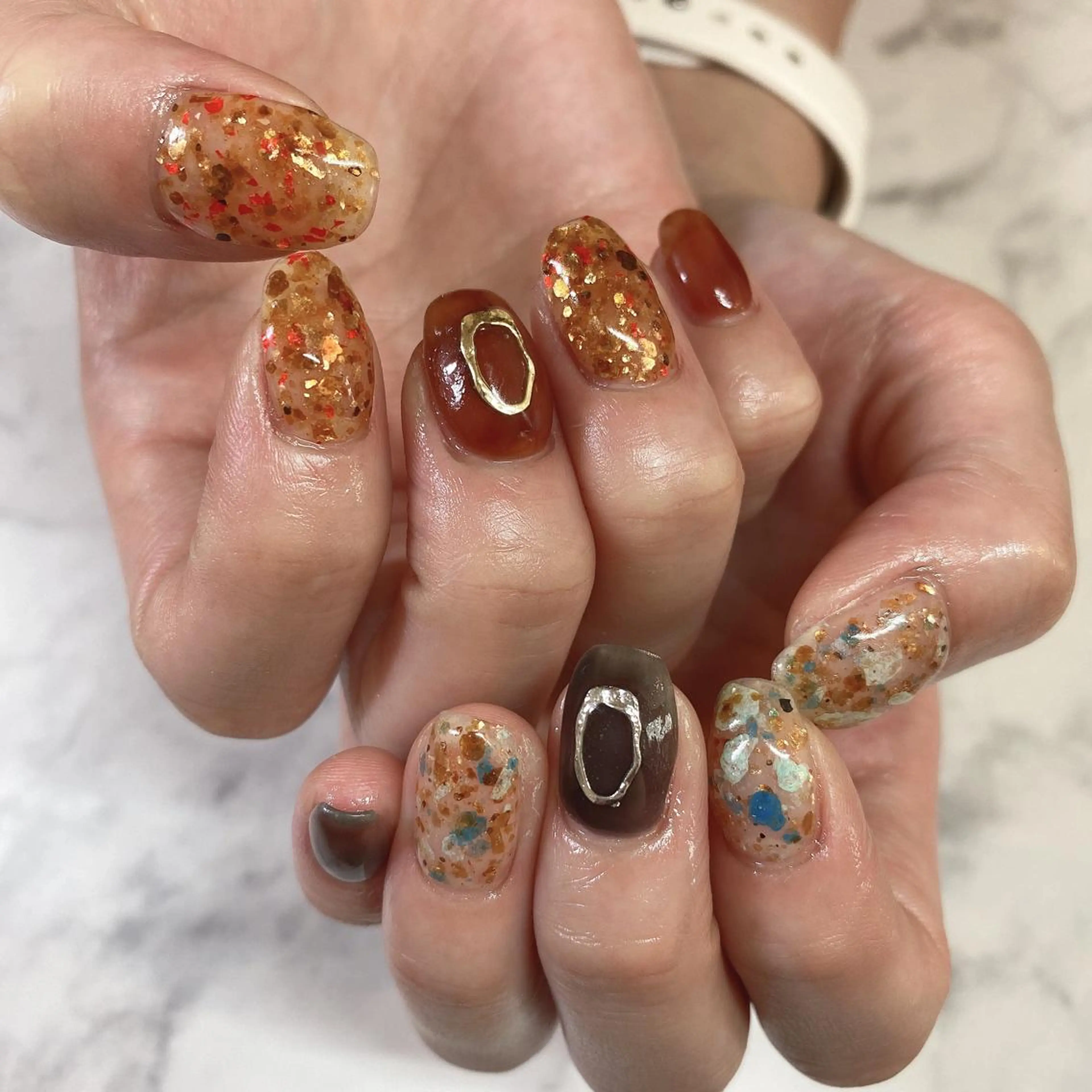 ネイル ハンドネイル ISHIHARA KANAのネイルデザイン