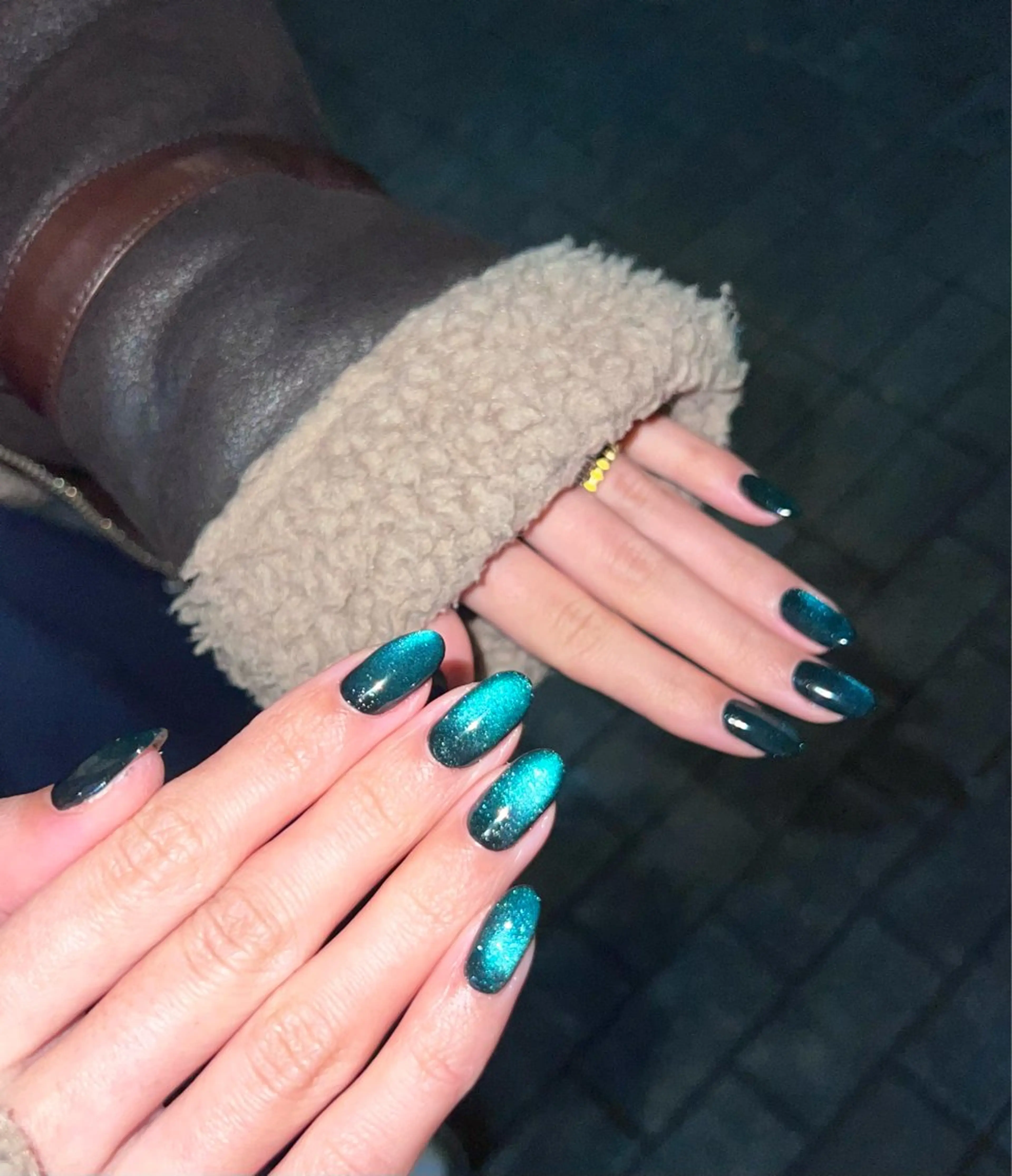 【1月ミニモ限定】ギャラクシーマグネットネイルの写真