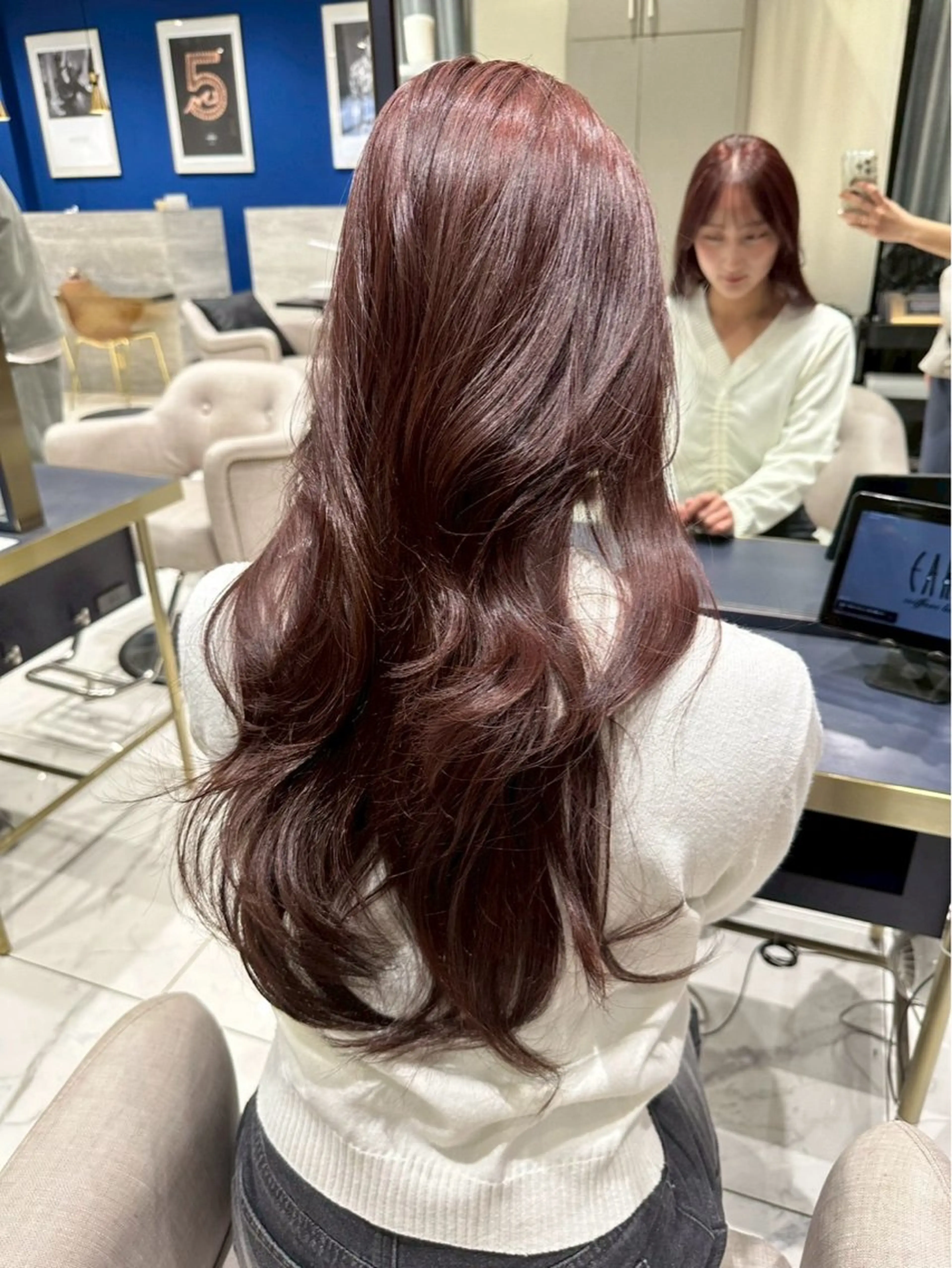 ＜初回来店​〜​3回目まで可能＞カット＋アドミオカラー＋3STEPトリートの写真