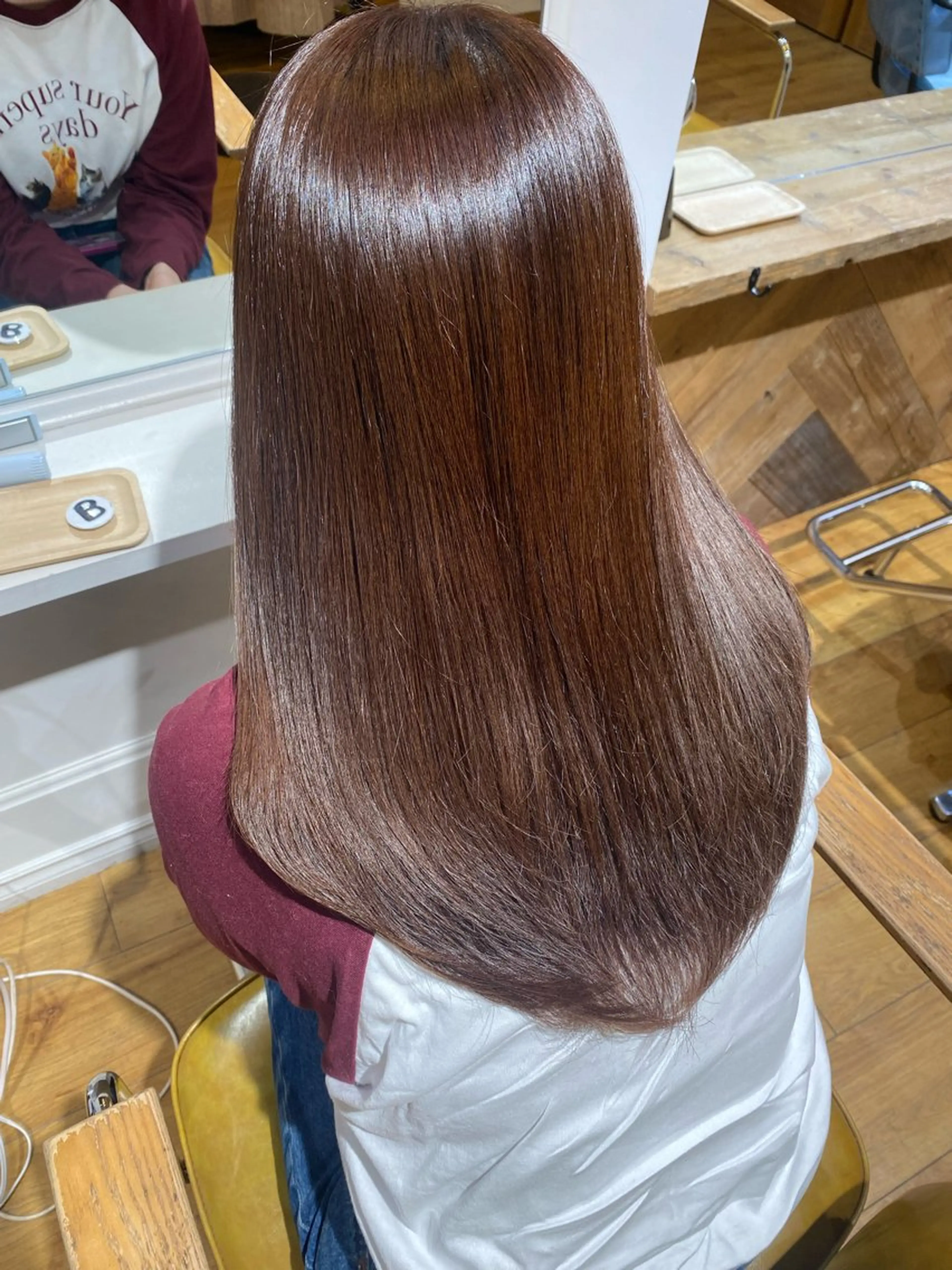 セミロング トリートメント 村上 ゆういのヘアスタイル