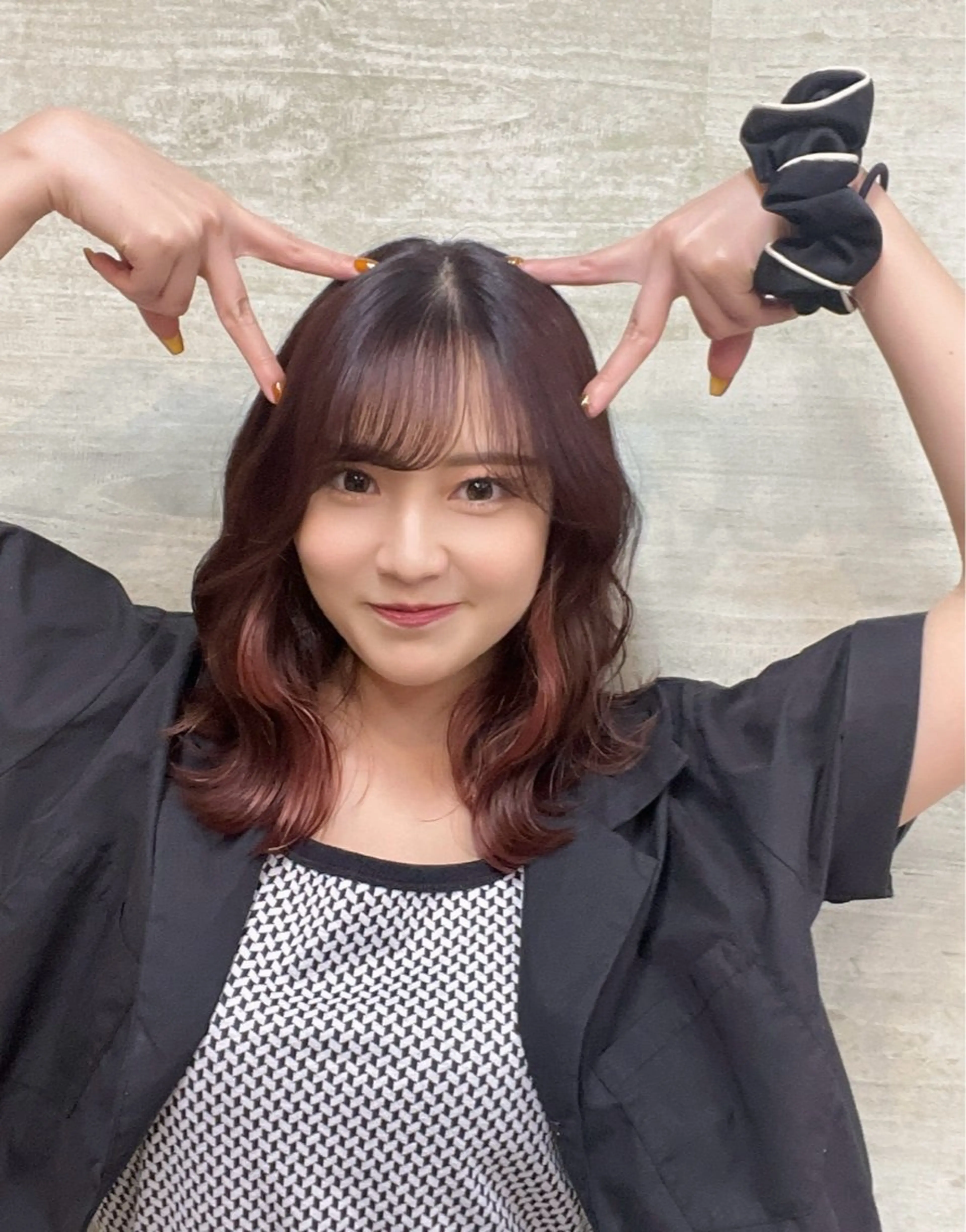 ミディアム カラー Shiho 🦋 ／透明感カラーのヘアスタイル