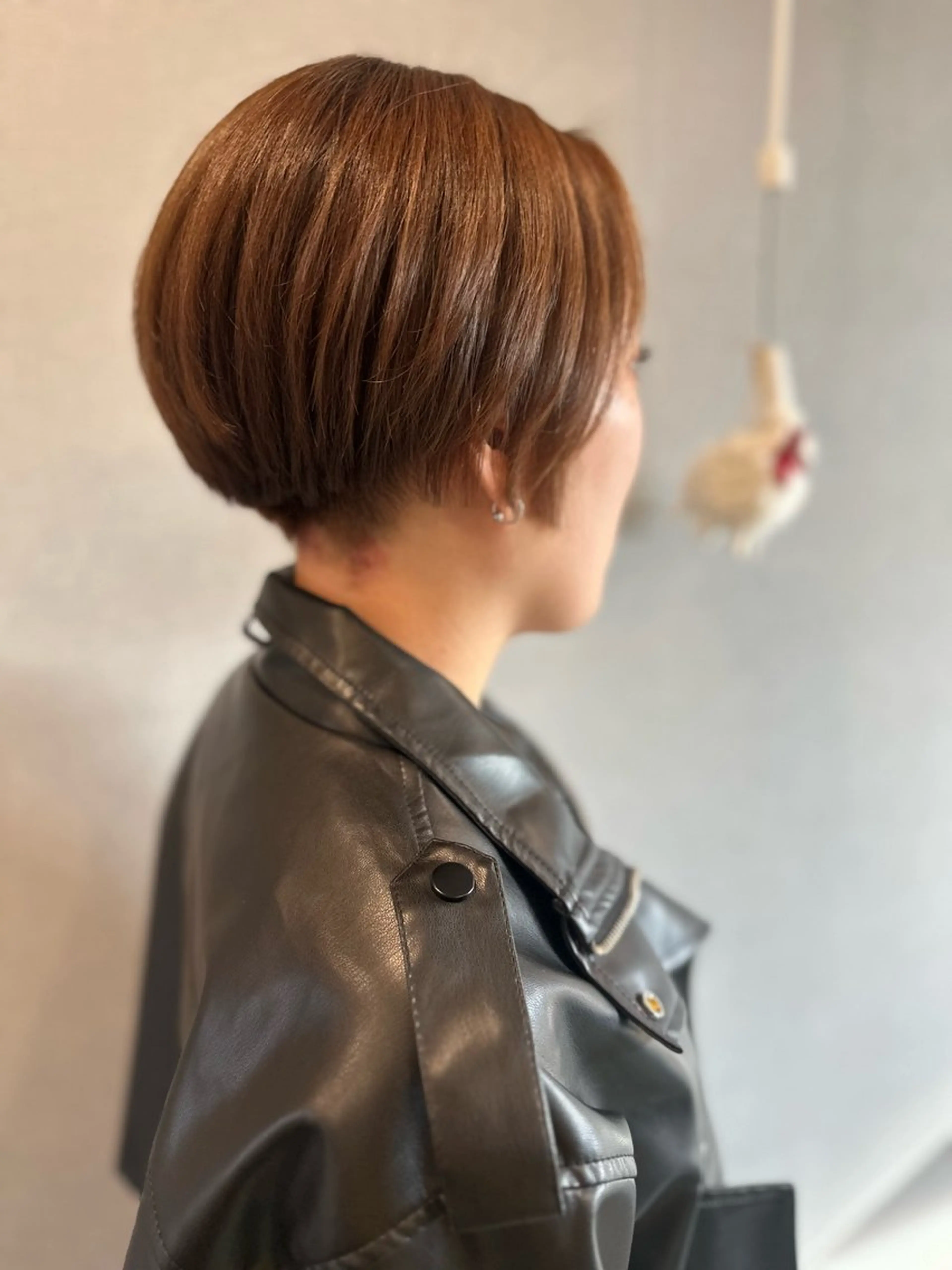 ショート カット ヘアカラー トリートメント K Harukaのヘアスタイル