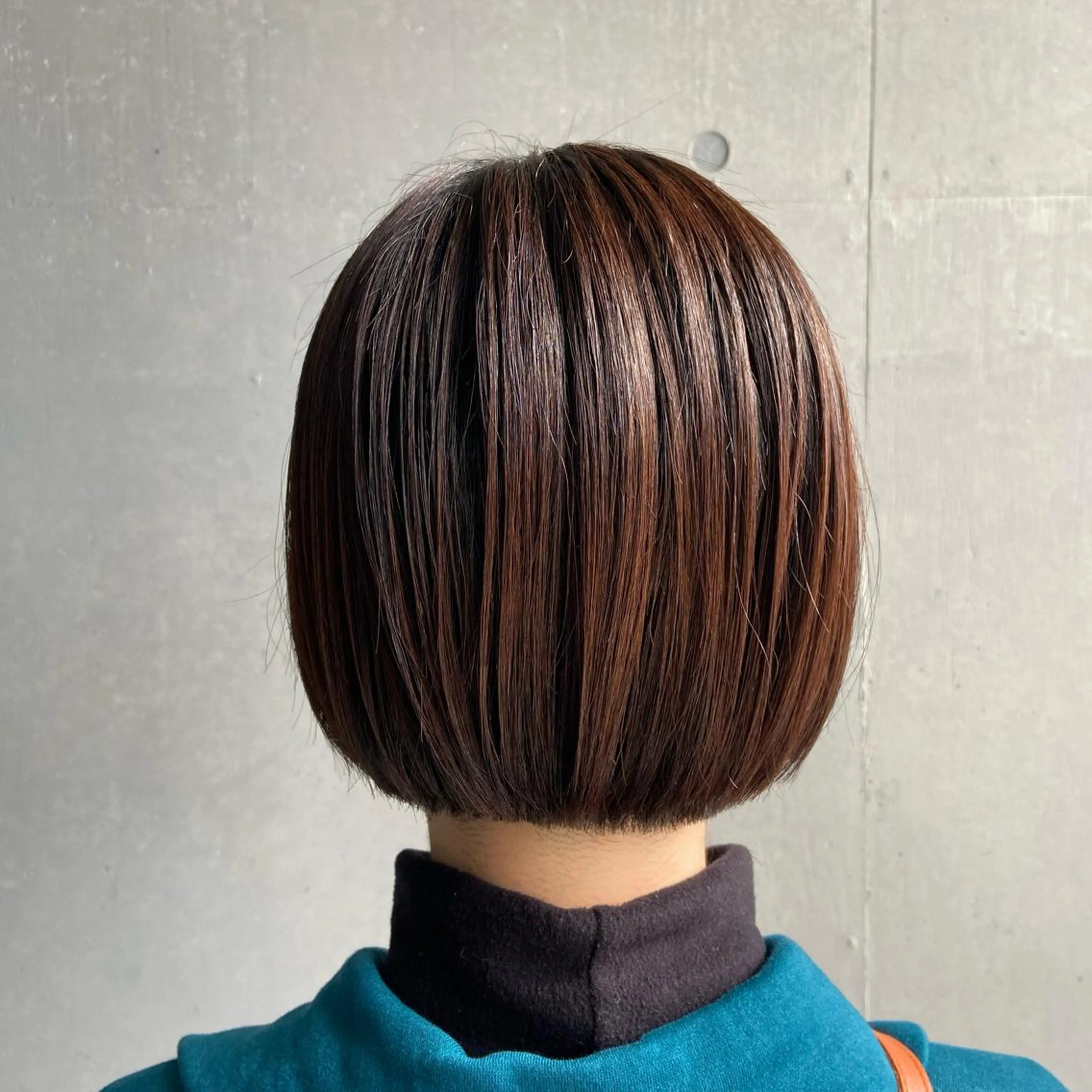 ショート カラー ボブ カット ヘアカラー 大人女性の艶カット カラー/菊池柊真🌟のヘアスタイル