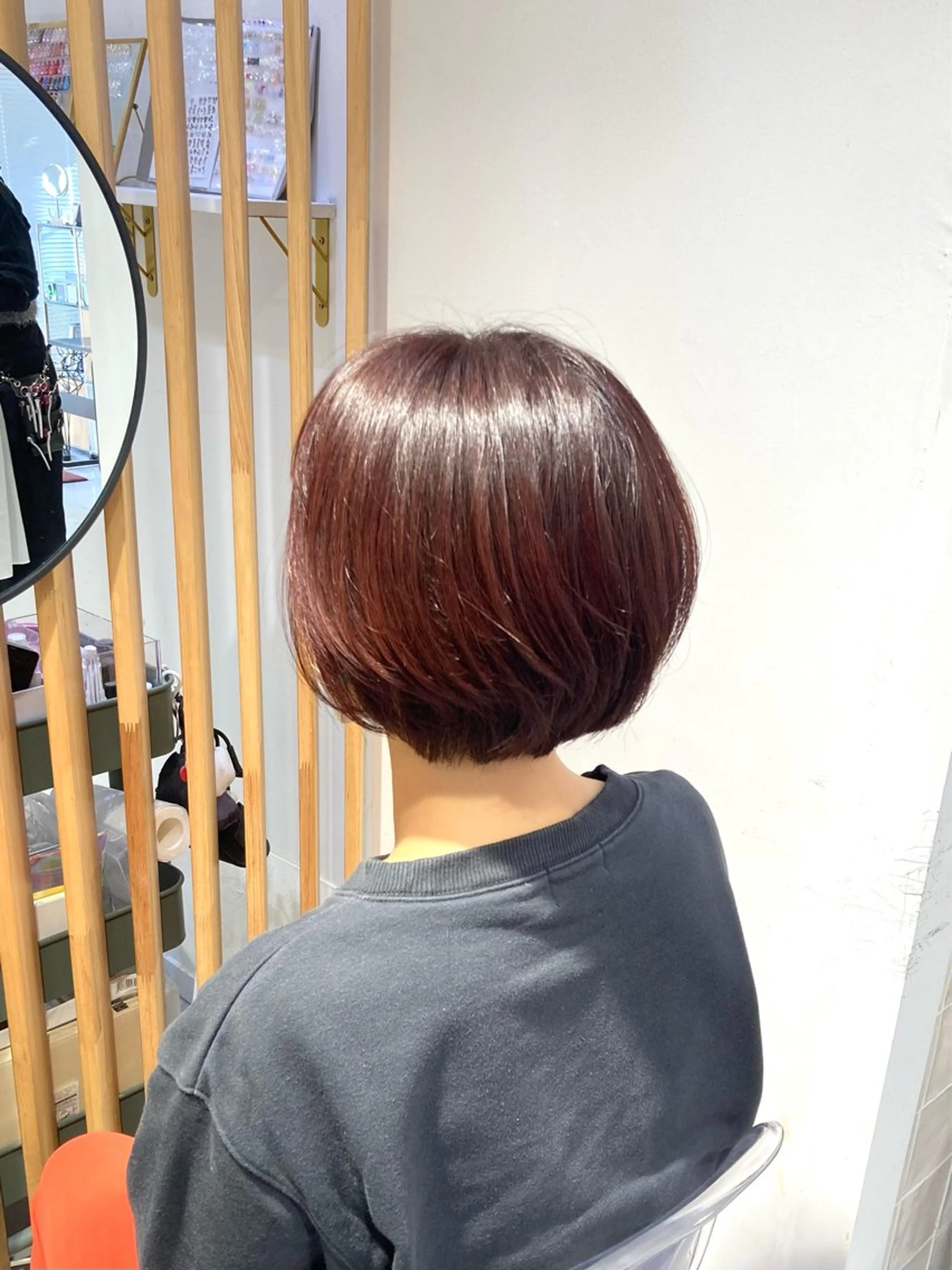 ショート カラー カット ヘアカラー トリートメント 🫧ゆうき🪽 髪質改善/ハイライトのヘアスタイル