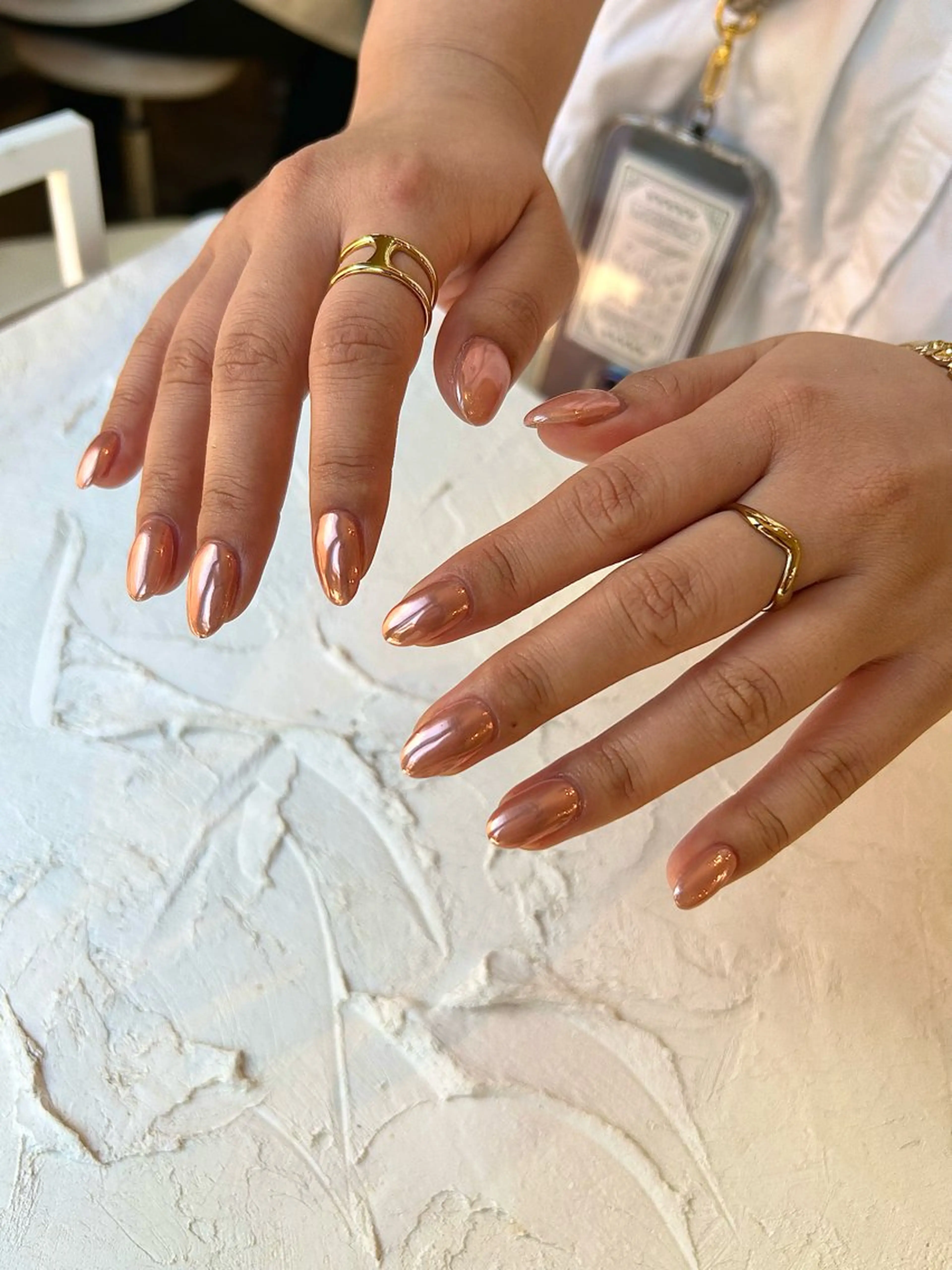 ネイル ミラーネイル ピンク Chipieee manamiのネイルデザイン