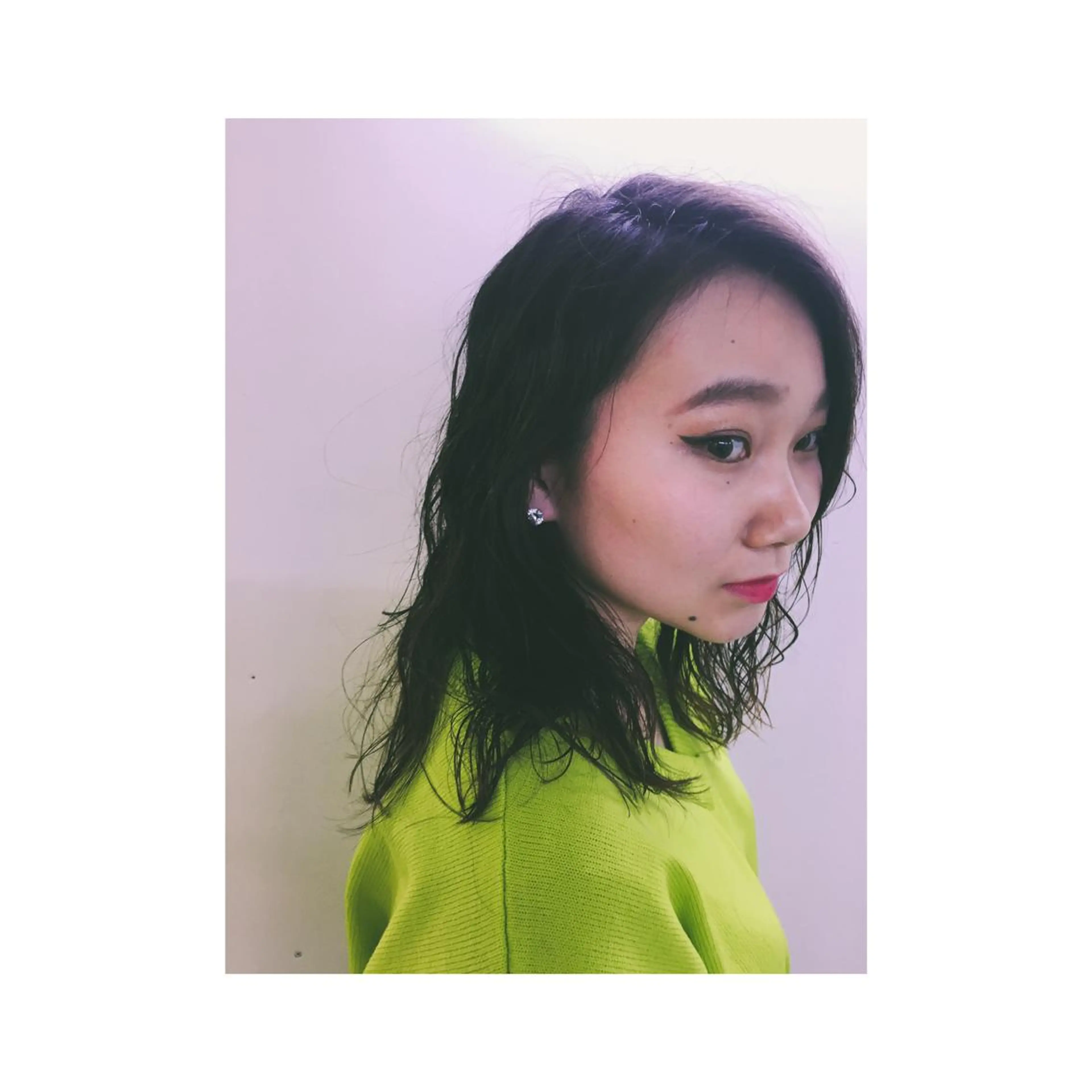 ミディアム カラー 嶋佐 昌大 シマサマオのヘアスタイル