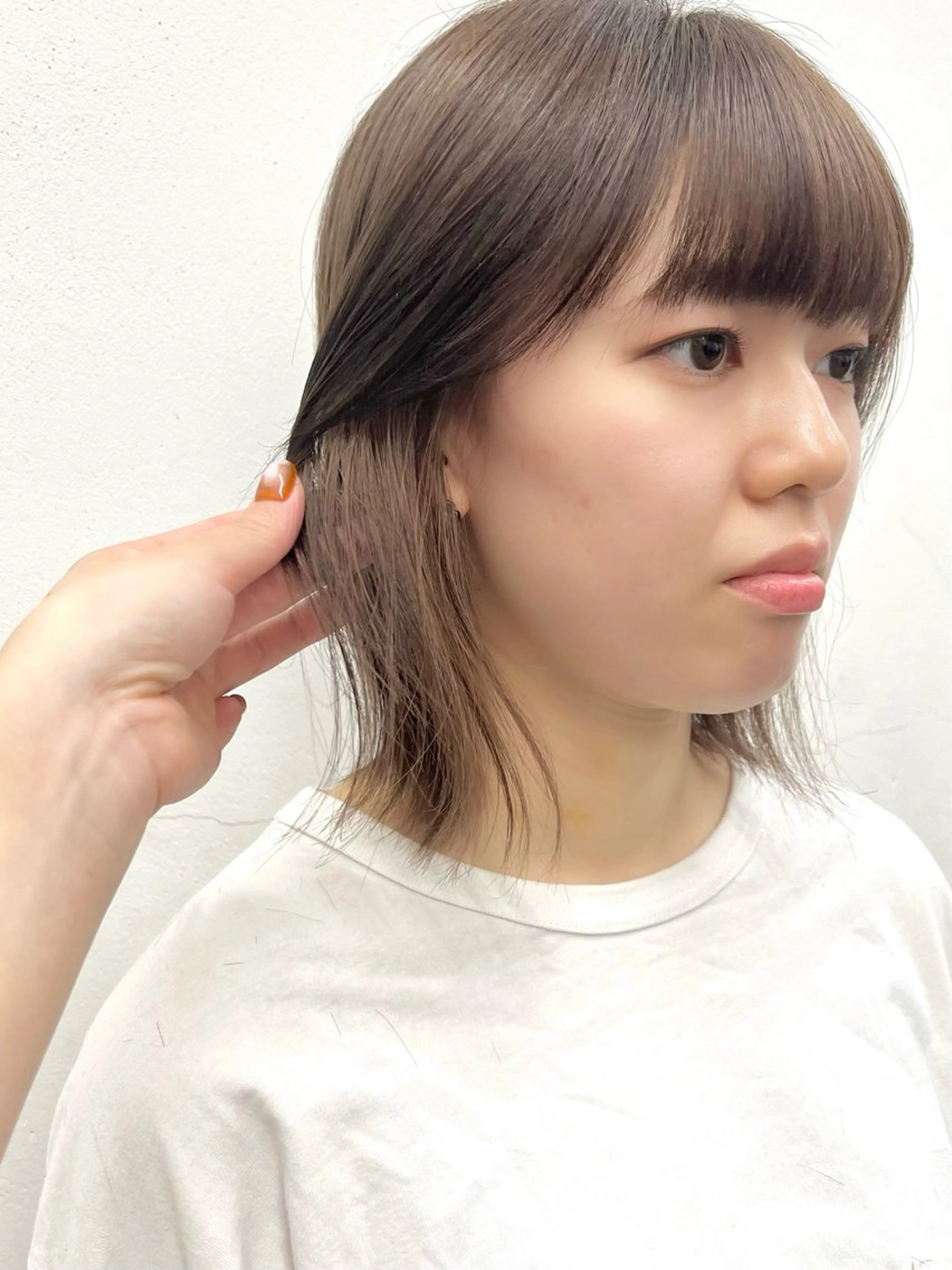 ミディアム カラー ベージュカラー ブリーチ ケアブリーチ ダブルカラー インナーカラー ヘアカラー トリートメント HARU//原宿🤍 リピート率NO.1のヘアスタイル