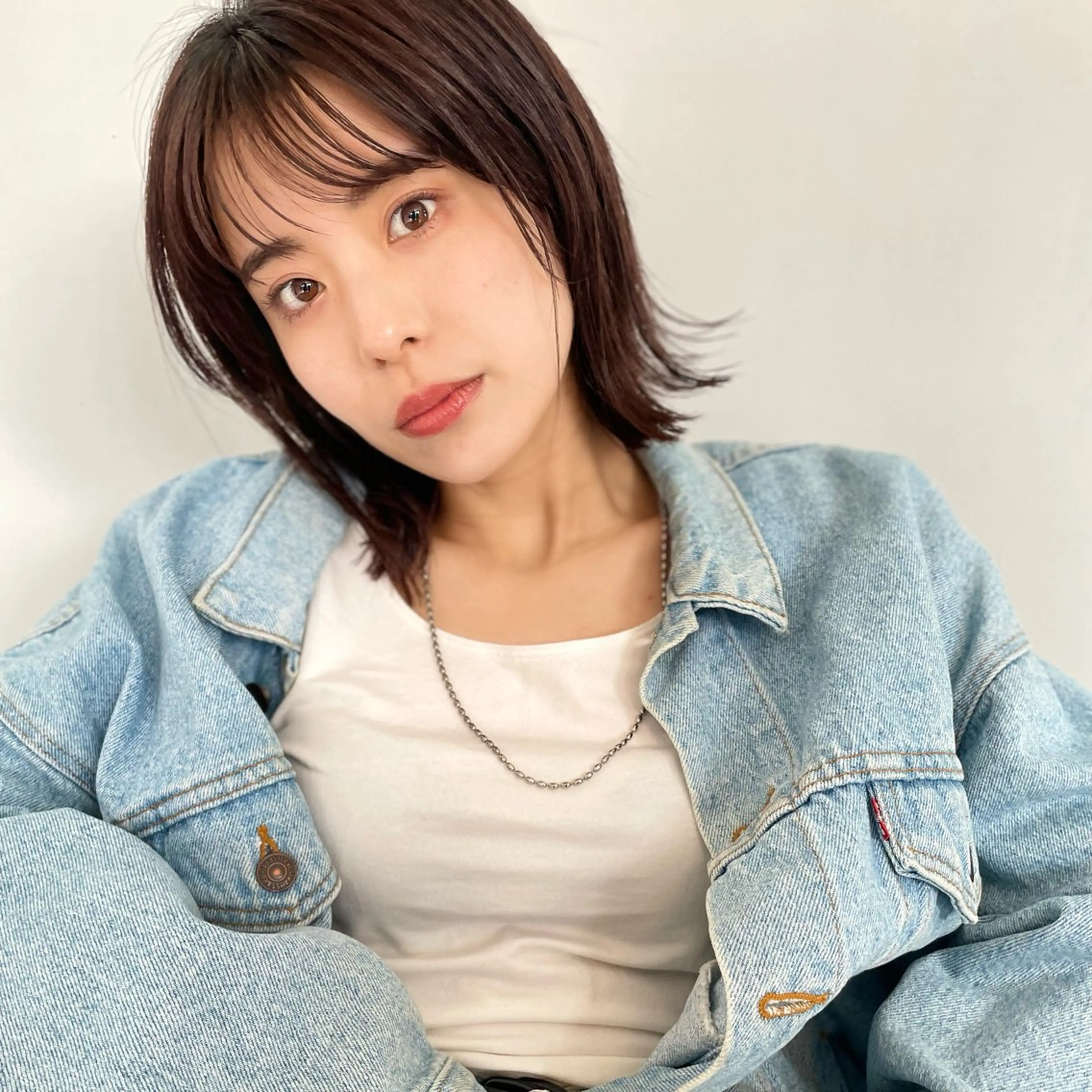 🫧カット＋艶カラー＋aujuaトリートメント🫧どの時間帯でも予約可◎の写真